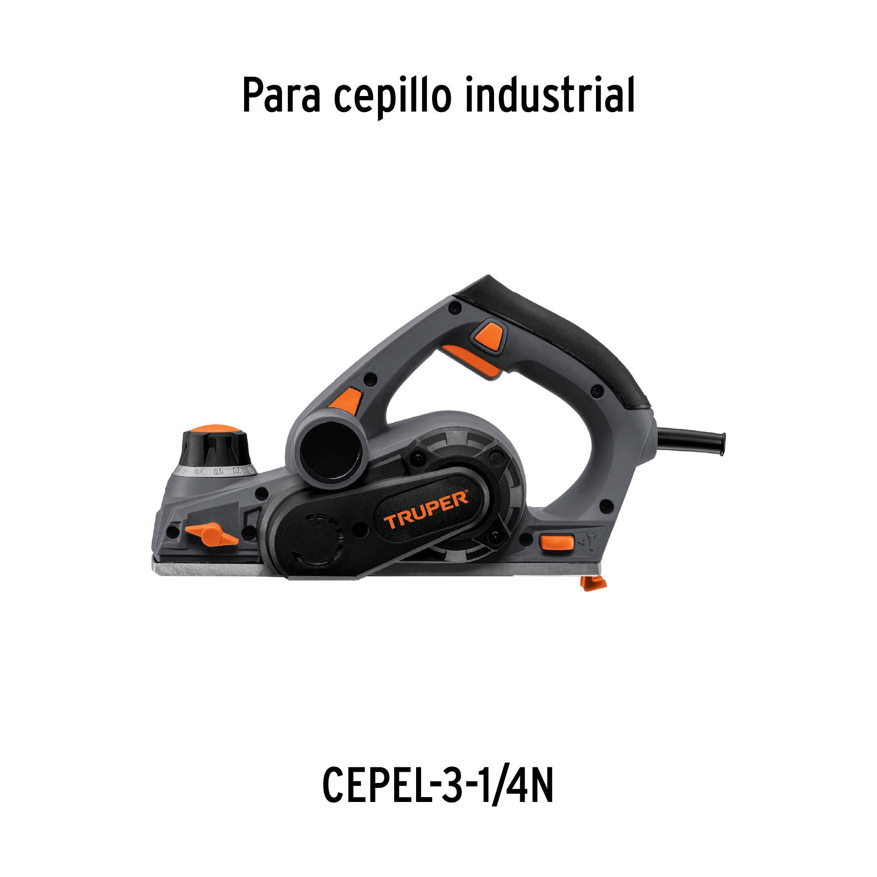 Truper CB-CE-3-1/4N, Bolsa con 2 carbones de repuesto para CEPEL-3-1/4N