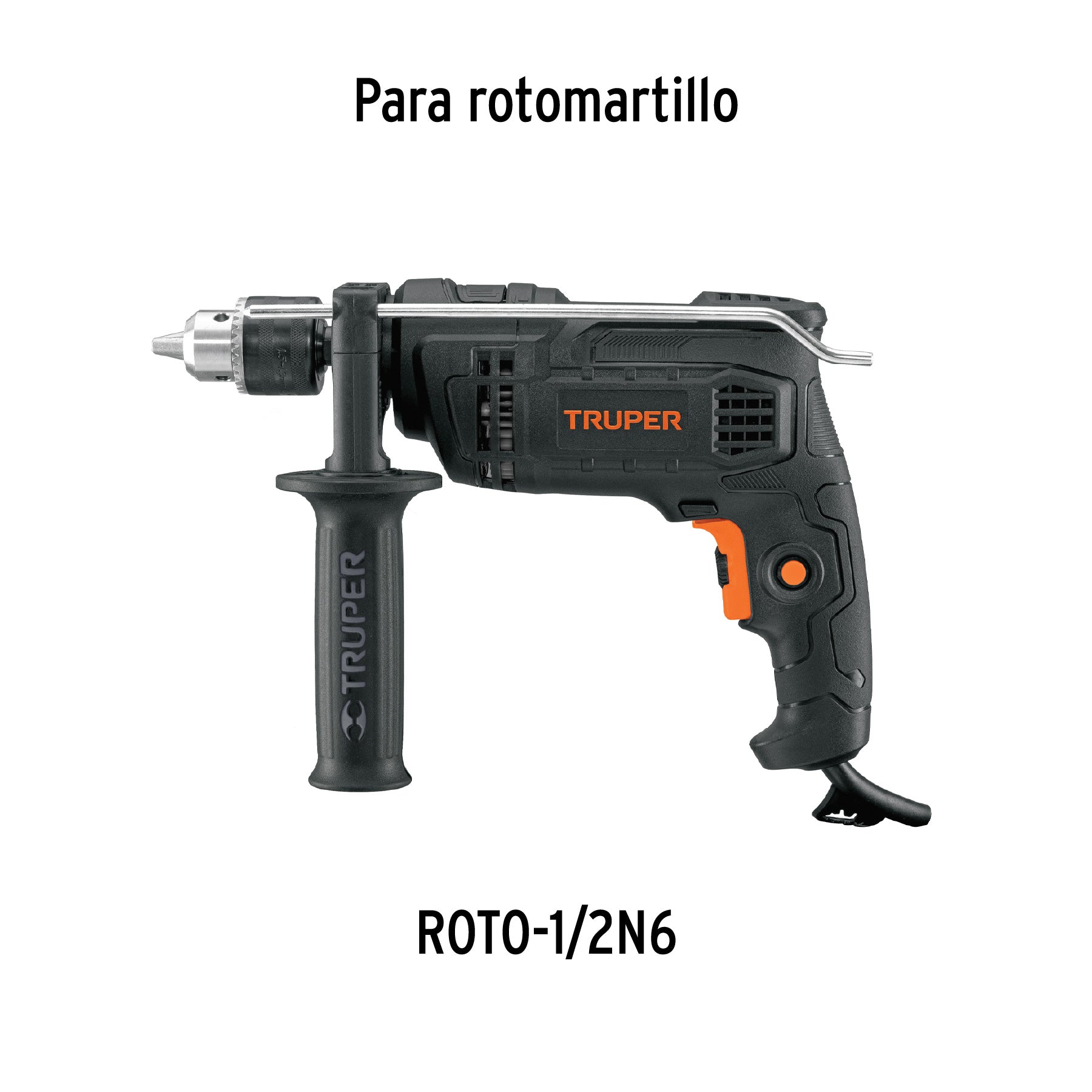 Truper CB-ROTO-1/2N6, Bolsa con 2 carbones de repuesto para ROTO-1/2N6