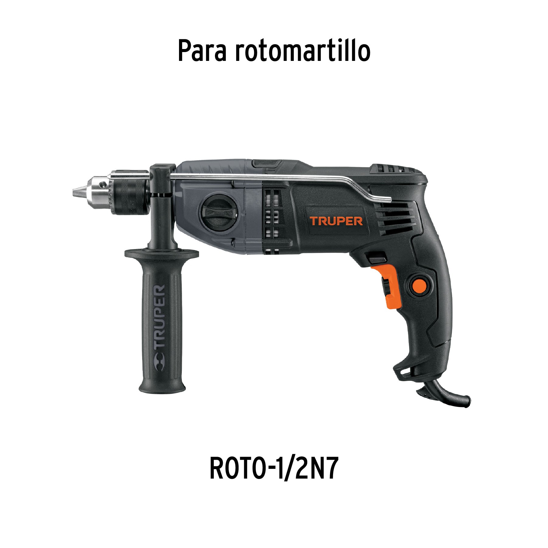 Truper CB-ROTO-1/2N7, Bolsa con 2 carbones de repuesto para ROTO-1/2N7