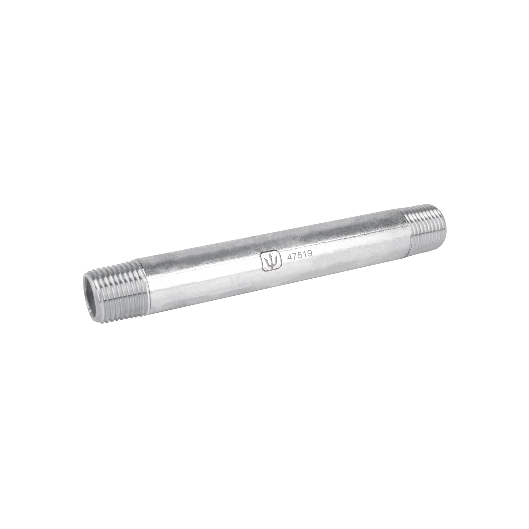Foset CG-404, Niple de 1/2″ x 6″, acero galvanizado