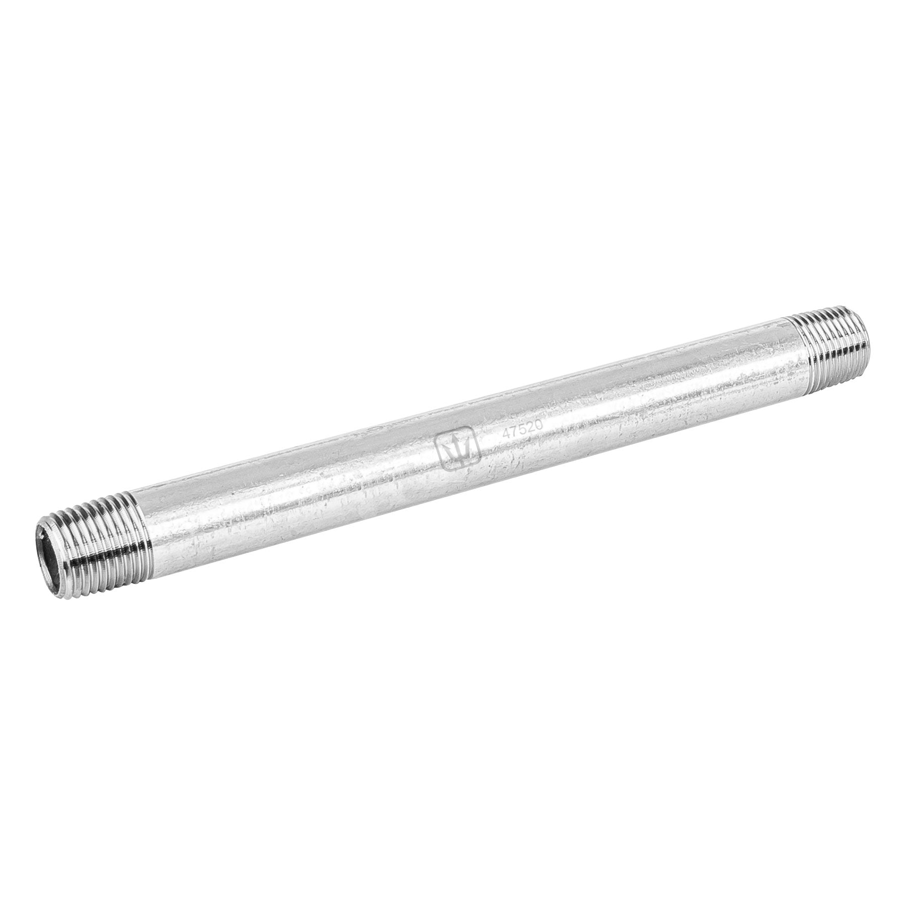 Foset CG-405, Niple de 1/2″ x 8″, acero galvanizado