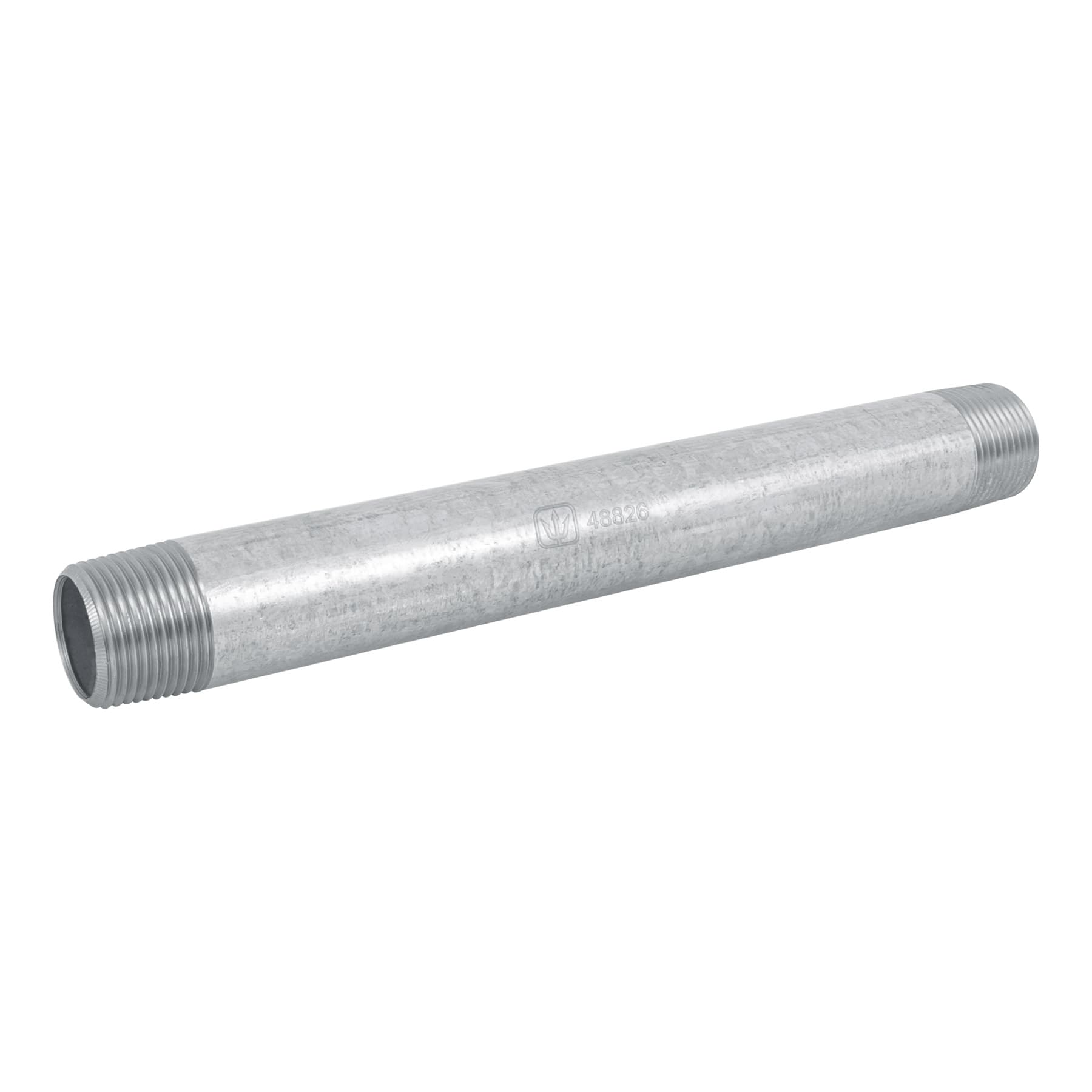 Niple, acero galvanizado, 1 x 10', cedula 40 Foset