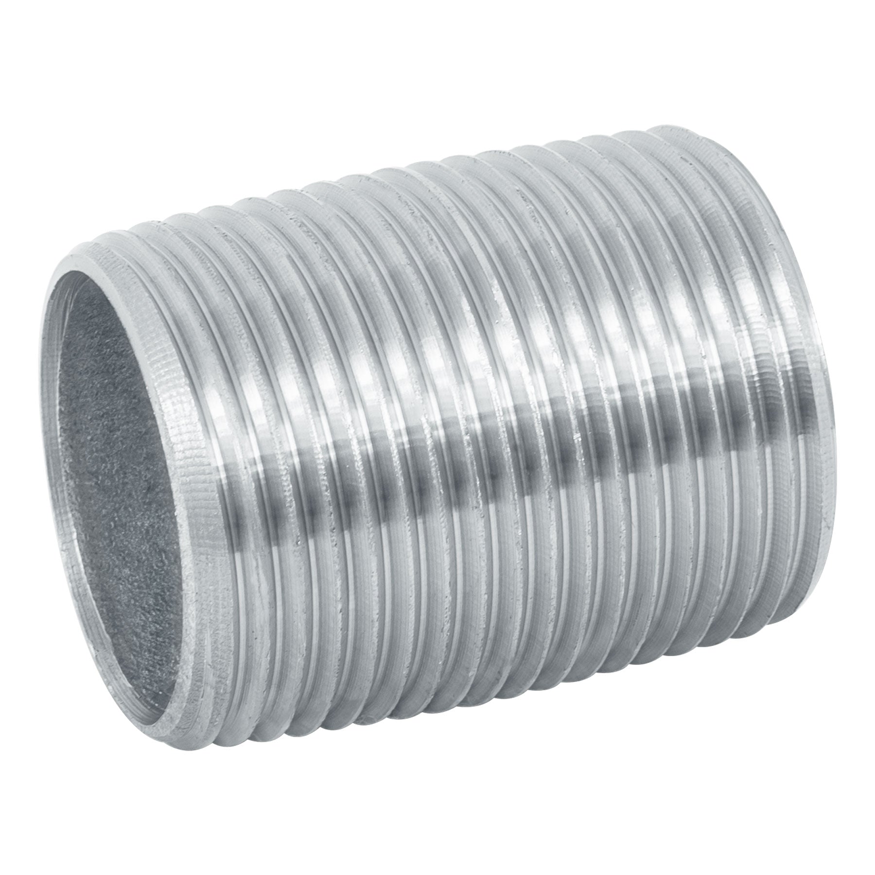 Foset CG-473, Niple cuerda corrida de 1″, acero galvanizado