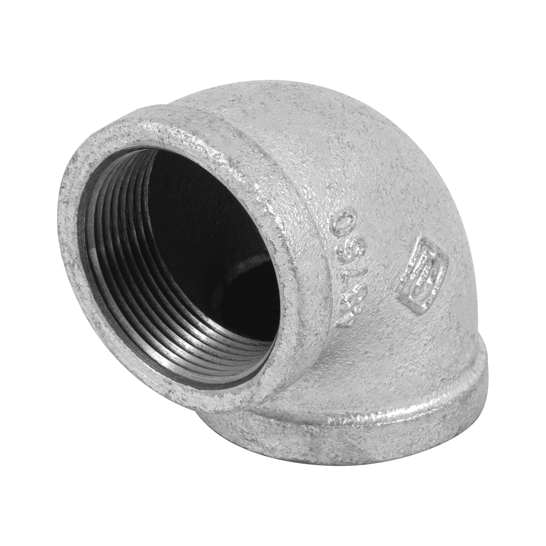 Codo 90°, acero galvanizado, 1-1/2' Foset