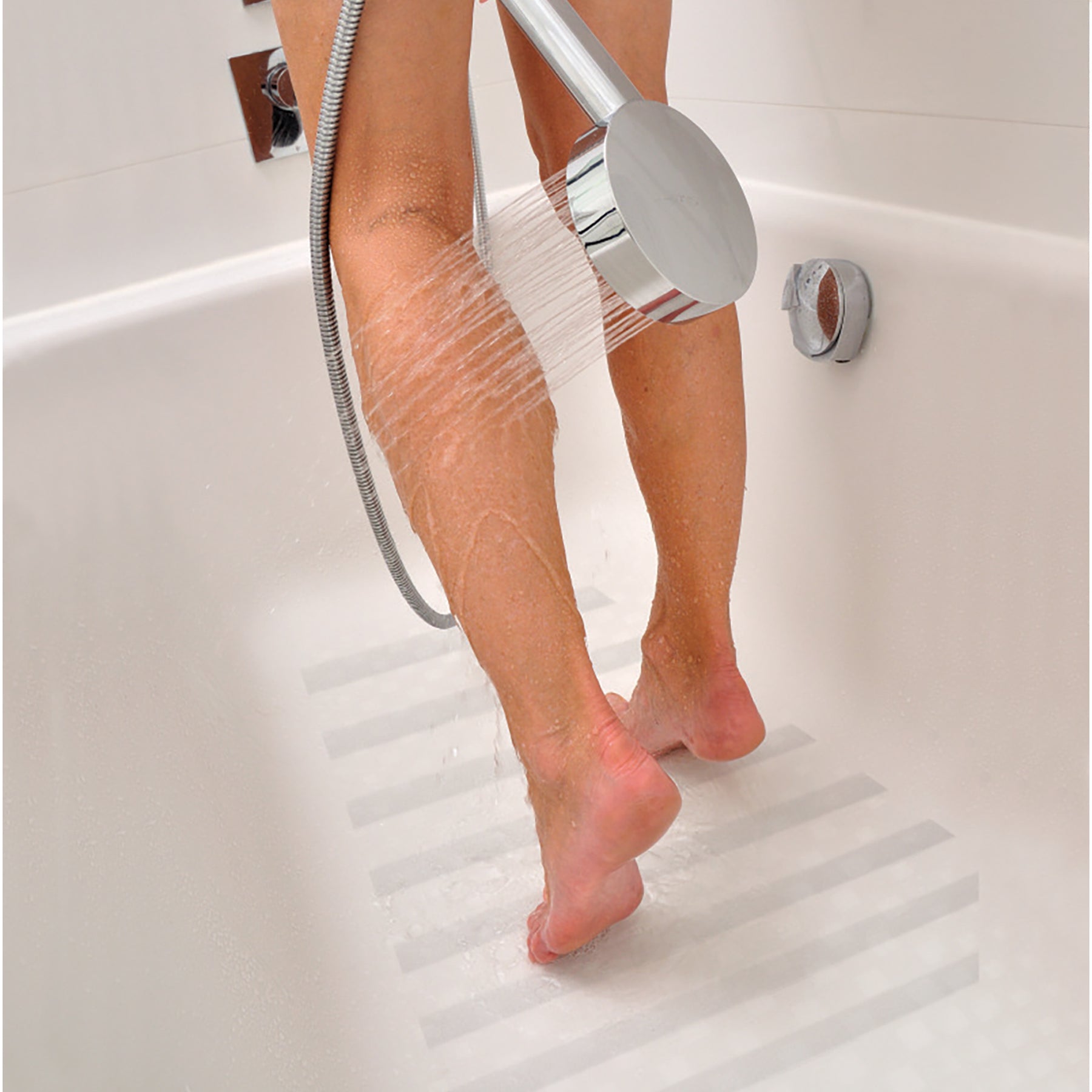 Truper CIAH-25T, Rollo de 5 m cinta antiderrapante transparente 50 mm para áreas húmedas