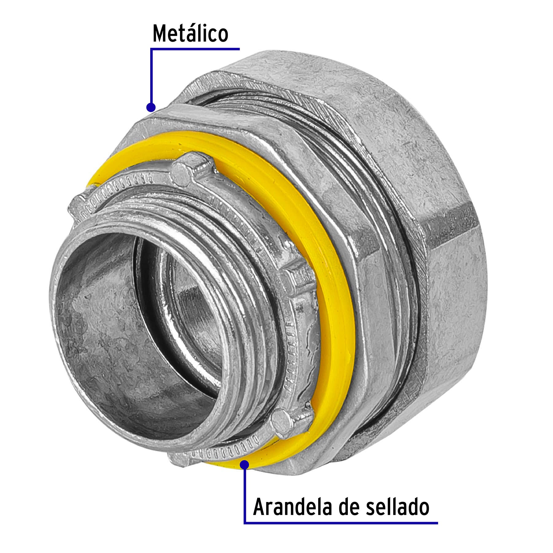Volteck CLQ-3/4R, Conector para tubo