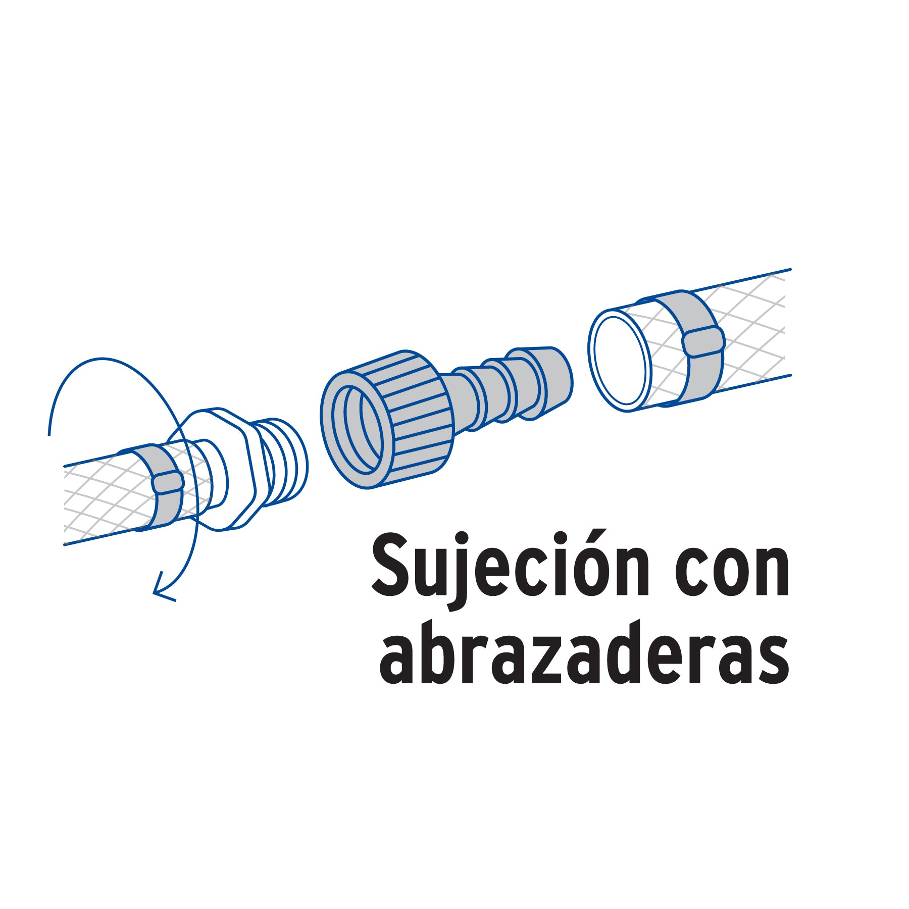 Conector movible, 3/4' x 1/2' Foset