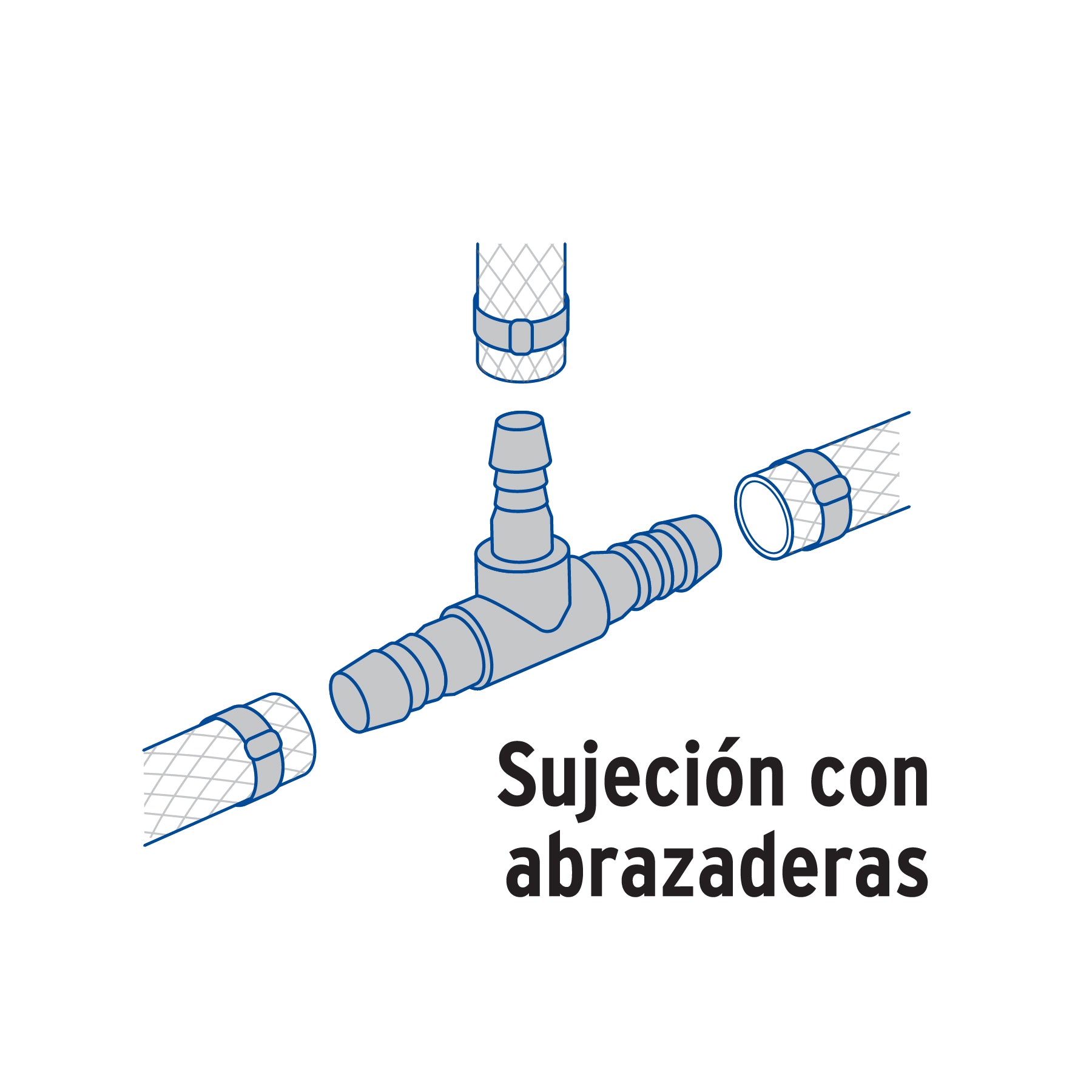 Tee inserción, 3/4' Foset