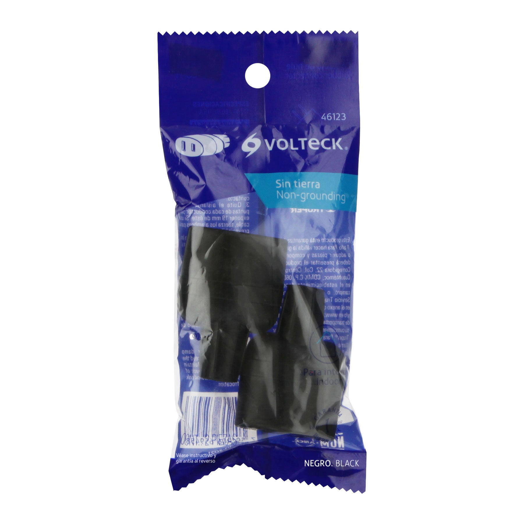 Volteck Contacto de Hule, 2 Piezas, Small, Conector Eléctrico de Hule