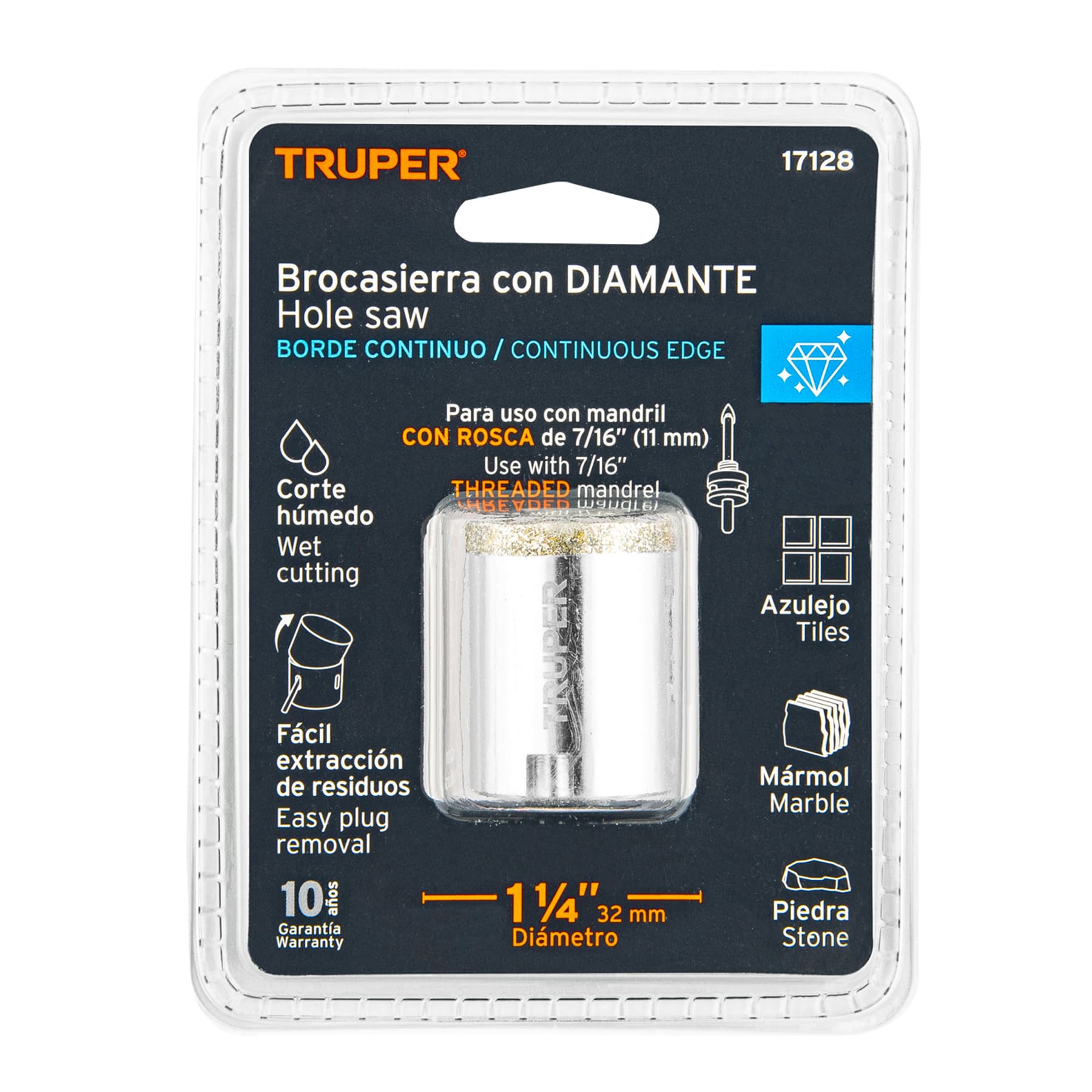 T CORTACIRCULOS DIAMANTE 1-1/4″