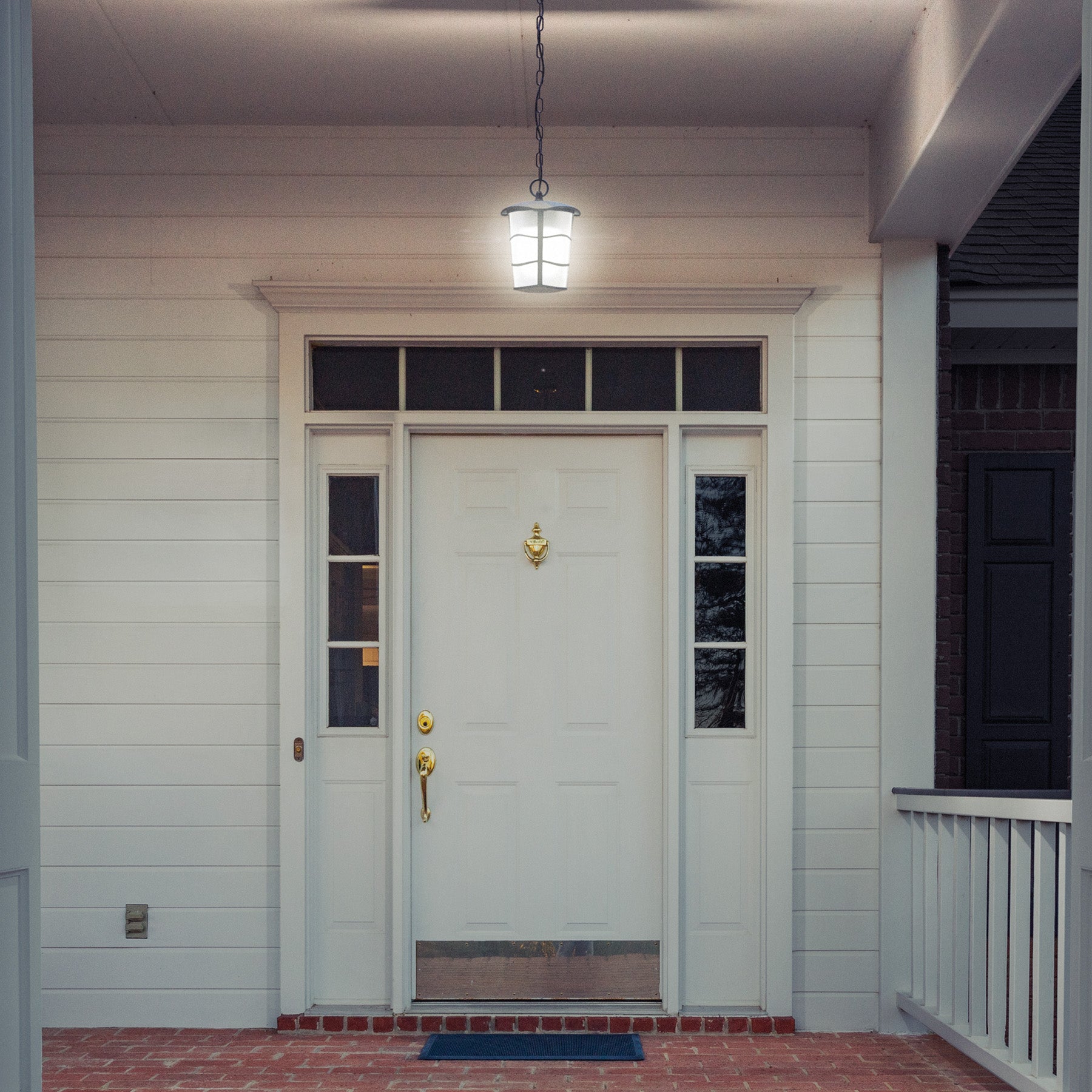 Volteck Lait COL-103S, Arbotante moderno colgante color negro lámpara no incluida