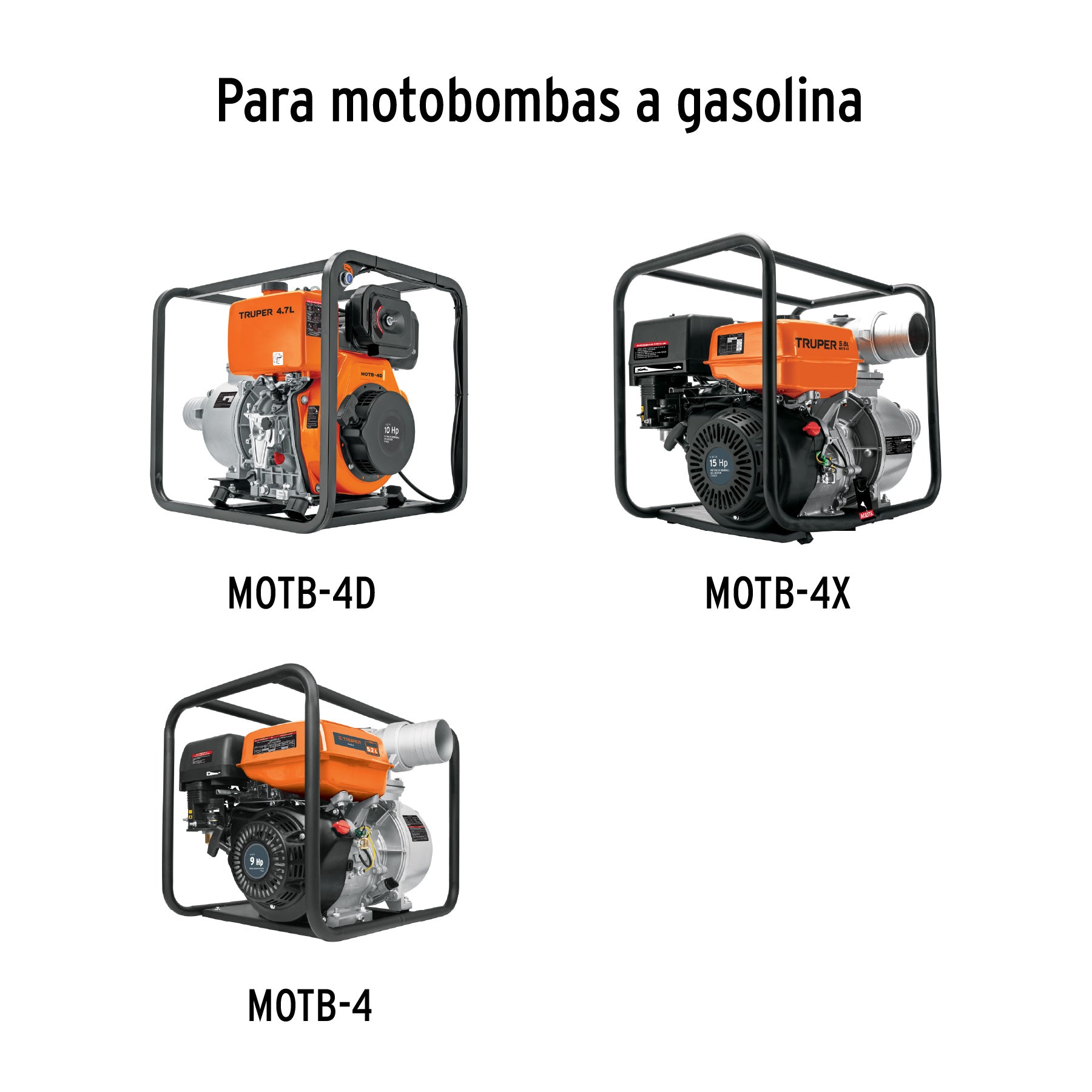 Kit de Conector de Descarga para Moto-4, Truper, Negro