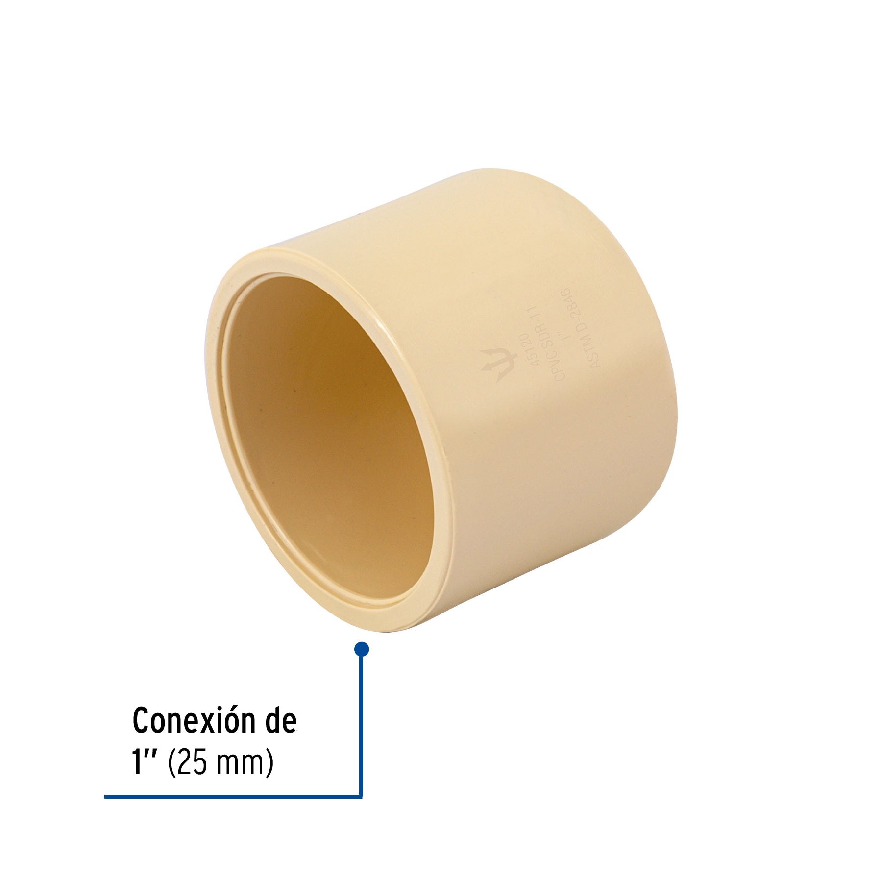 Foset Hidroflow CPVC-363, Tapón de CPVC, 1″