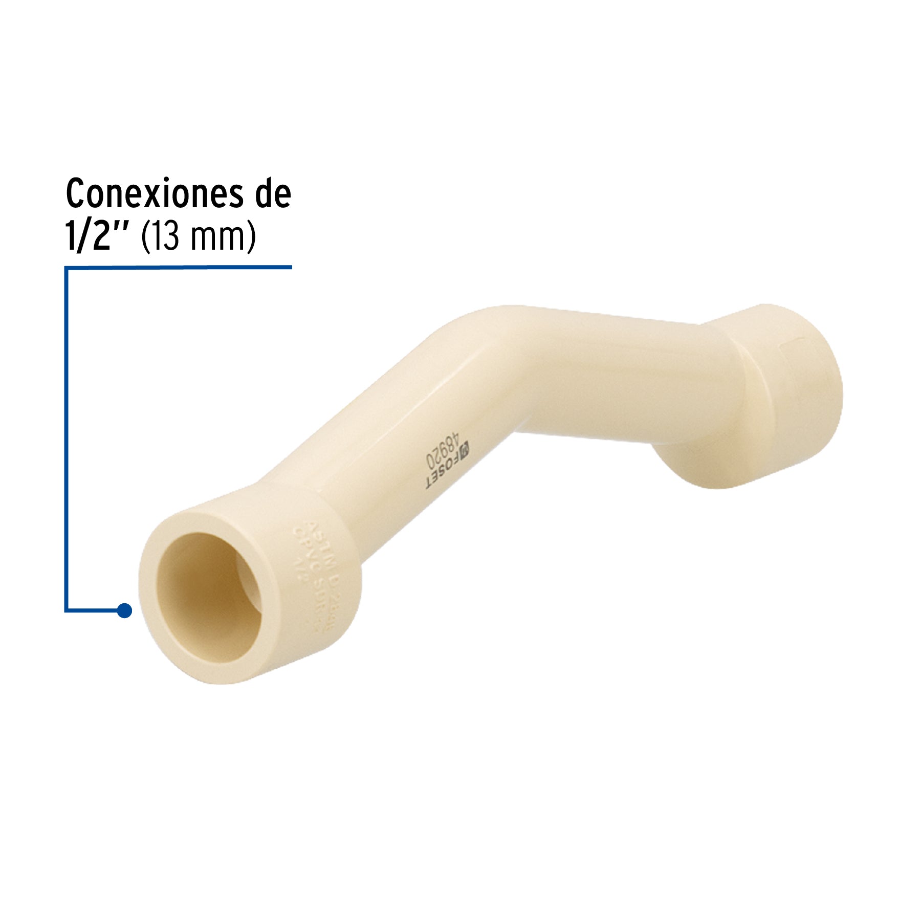 Puente CPVC 1/2' Foset