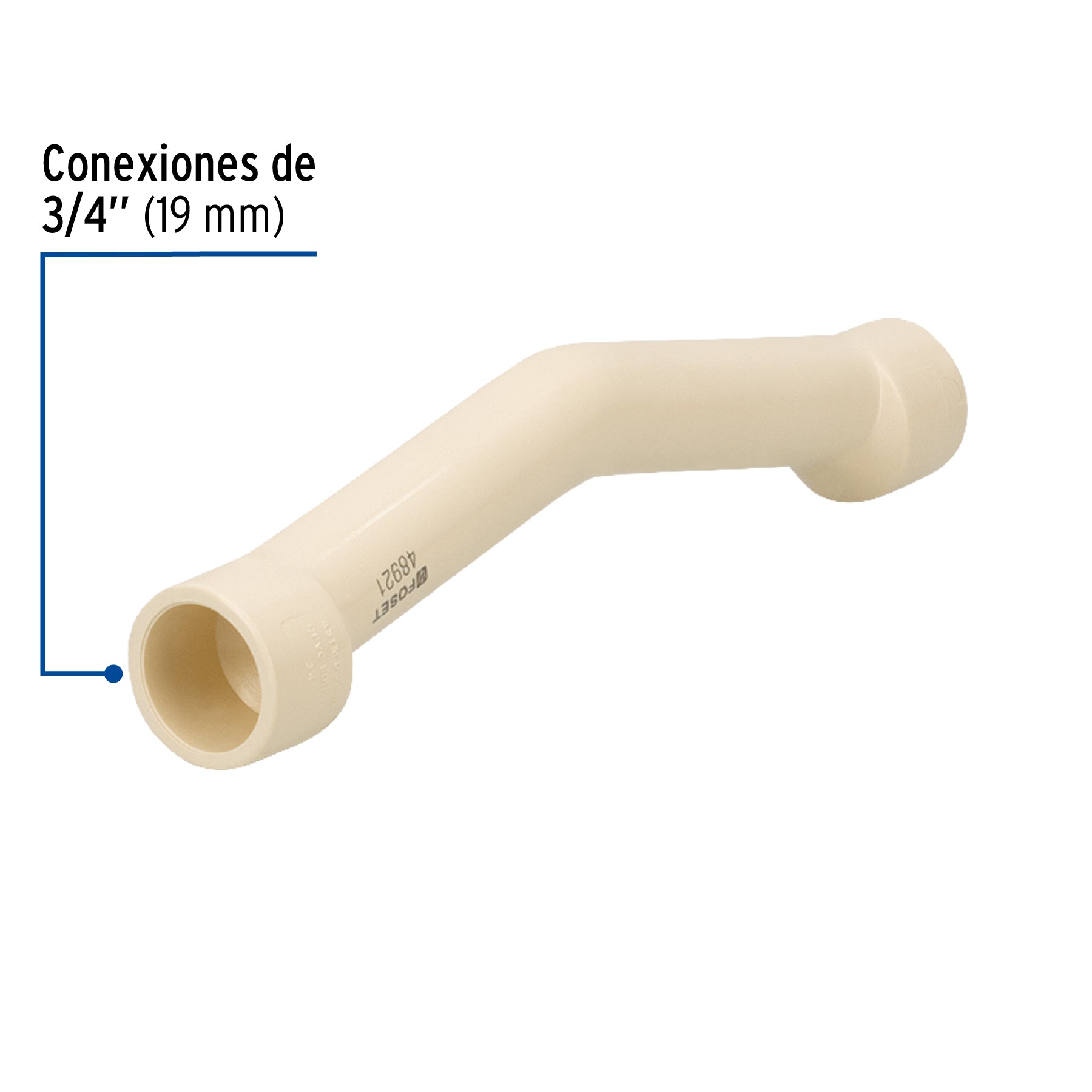 Puente CPVC 3/4' Foset