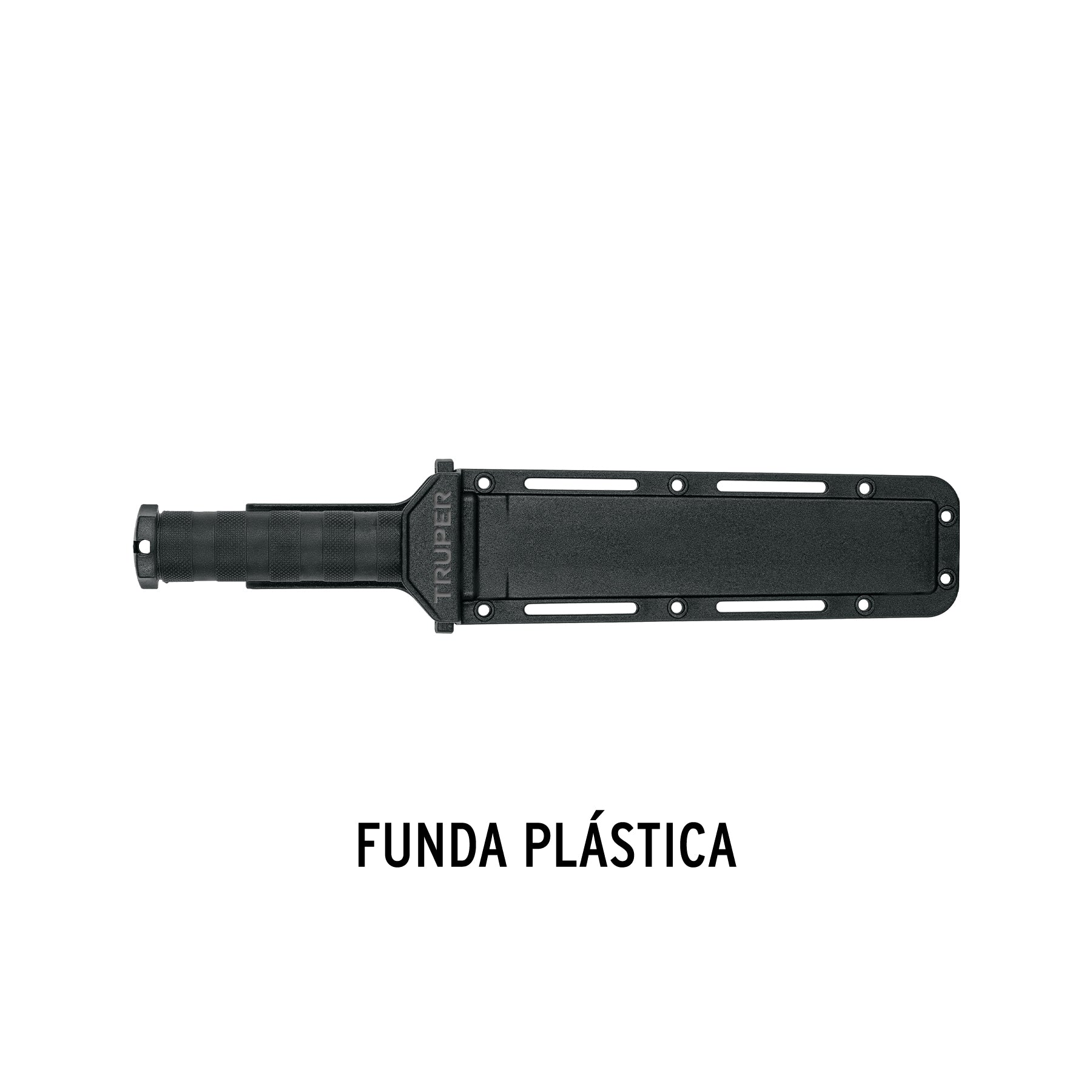 Cuchillo táctico de monte 8″, TRUPER CTA-8M