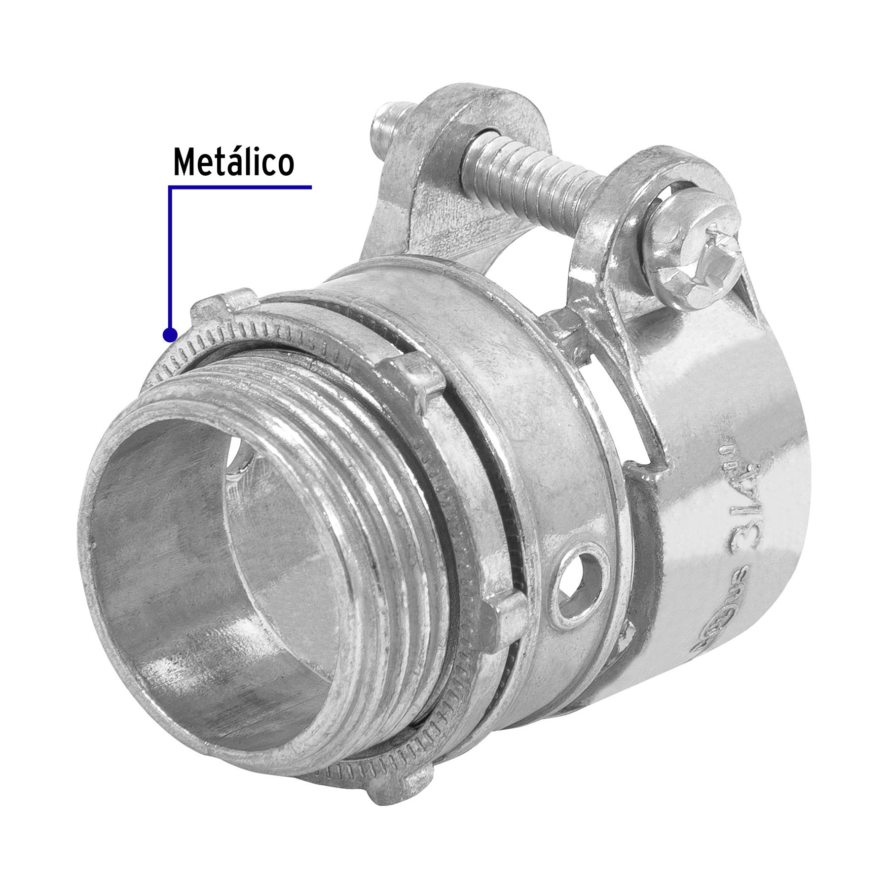 Volteck CTF-3/4R, Conector para tubo, 1 pieza