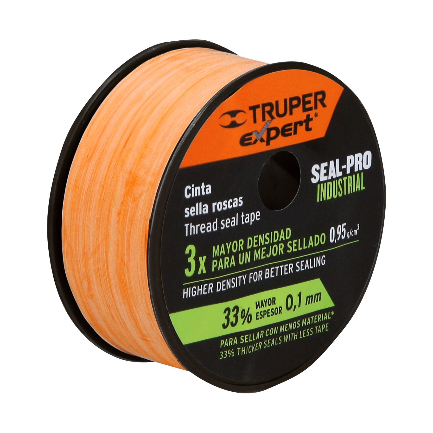 Truper CTF-3/4X13X, Cinta sella roscas, uso industrial, 13 m, 3/4″m, 1 pieza