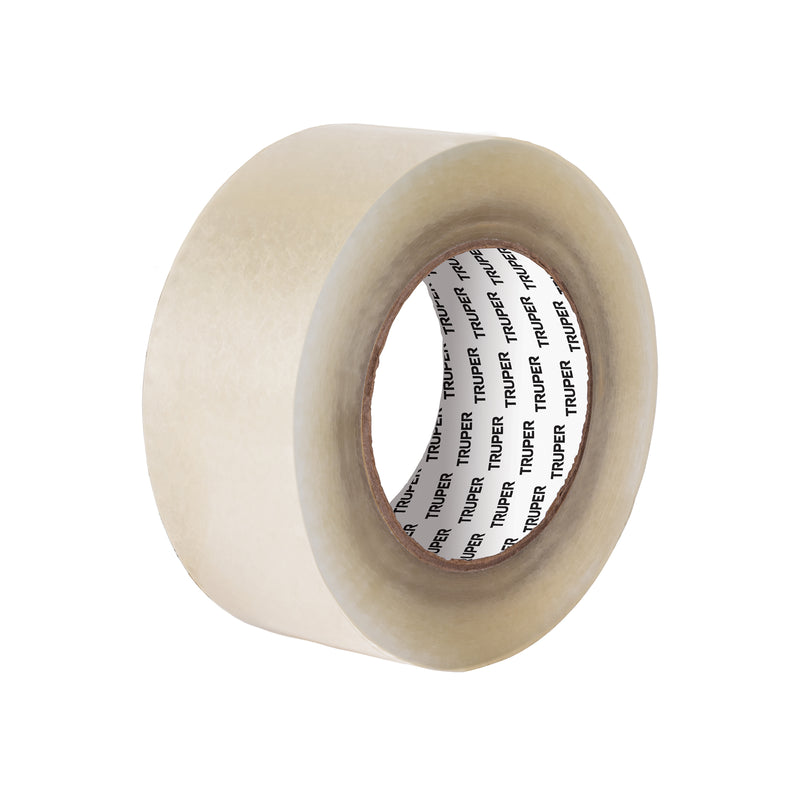 Cinta de empaque 48 mm x 150 m transparente, Truper - Carzamo.com