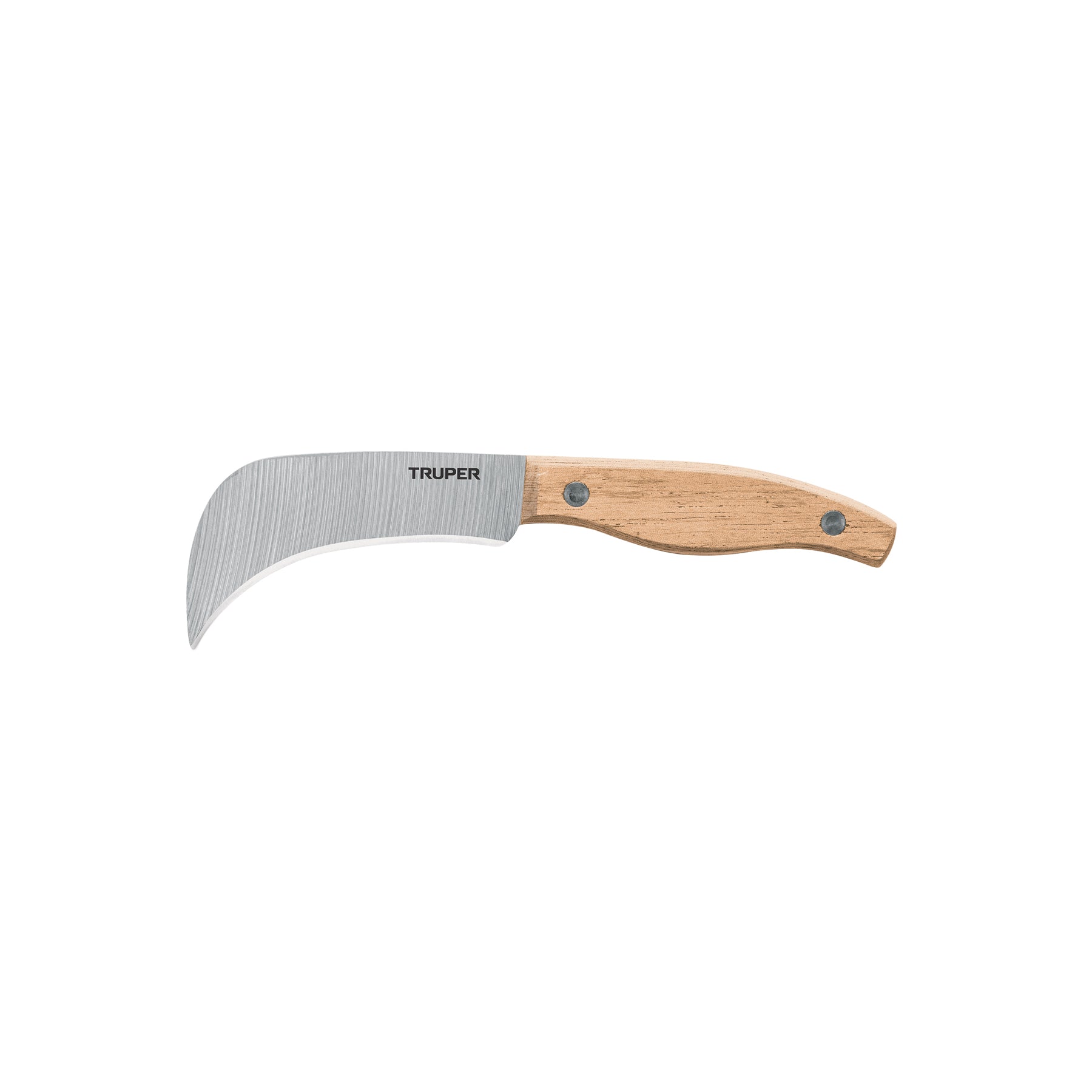 Truper CULI-6, Cuchillo para linóleo, Mango de madera, 6″