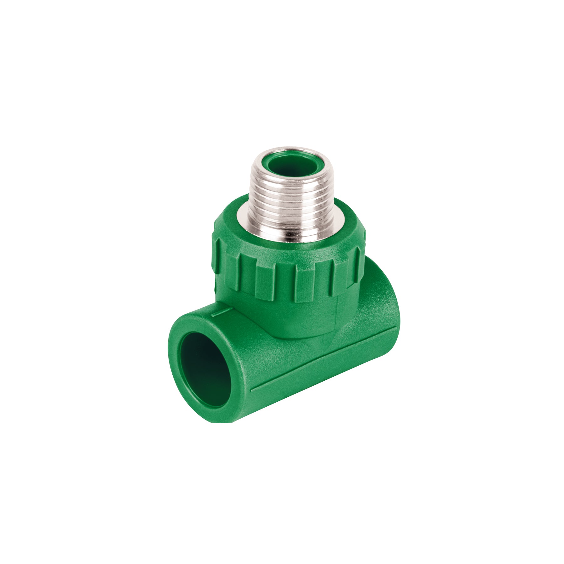 Foset Termoflow CV-711, Tee rosca central macho de PP-R, 1/2″