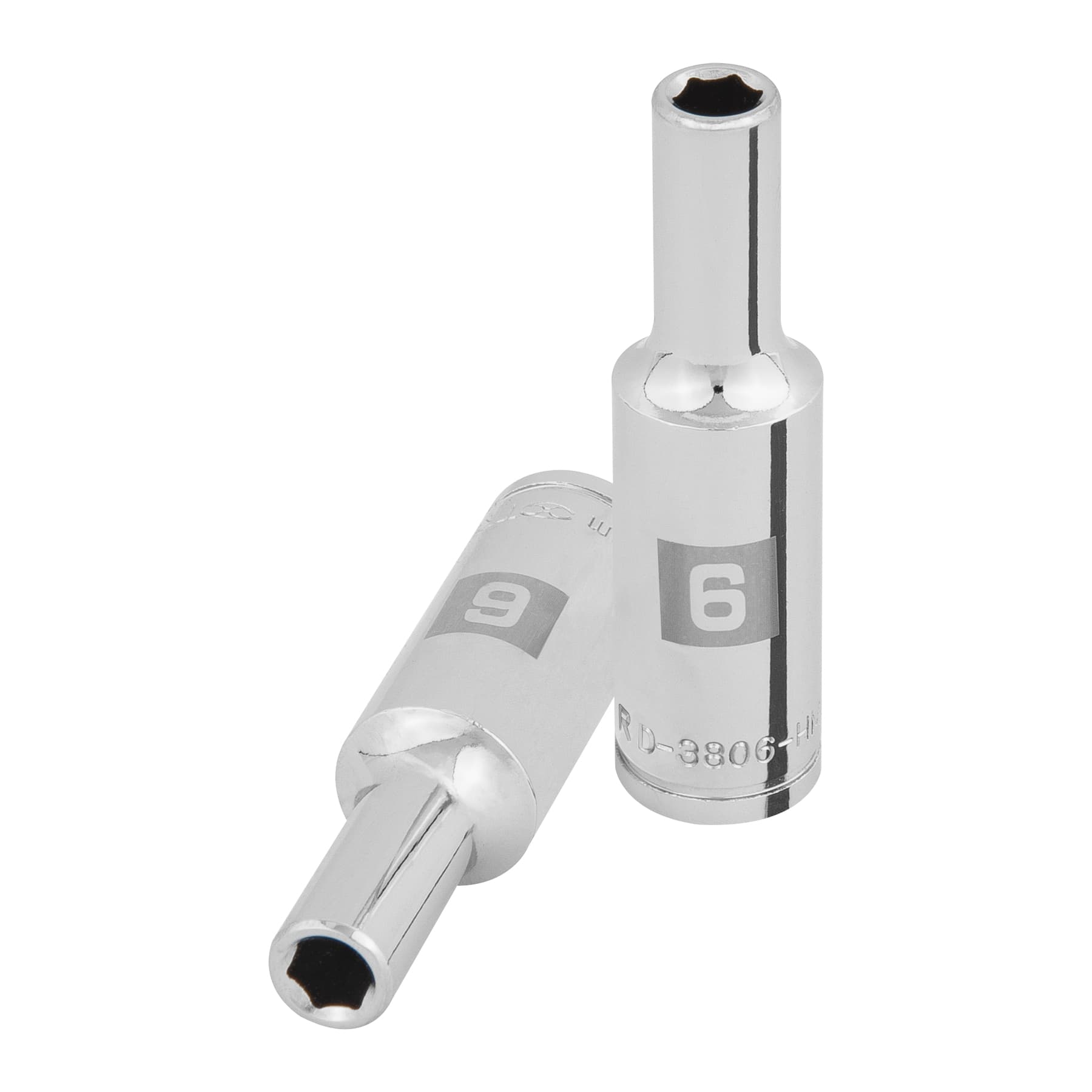 Truper D-3806-HM-L, Dado largo de 6 mm, 6 puntas, cuadro 3/8″