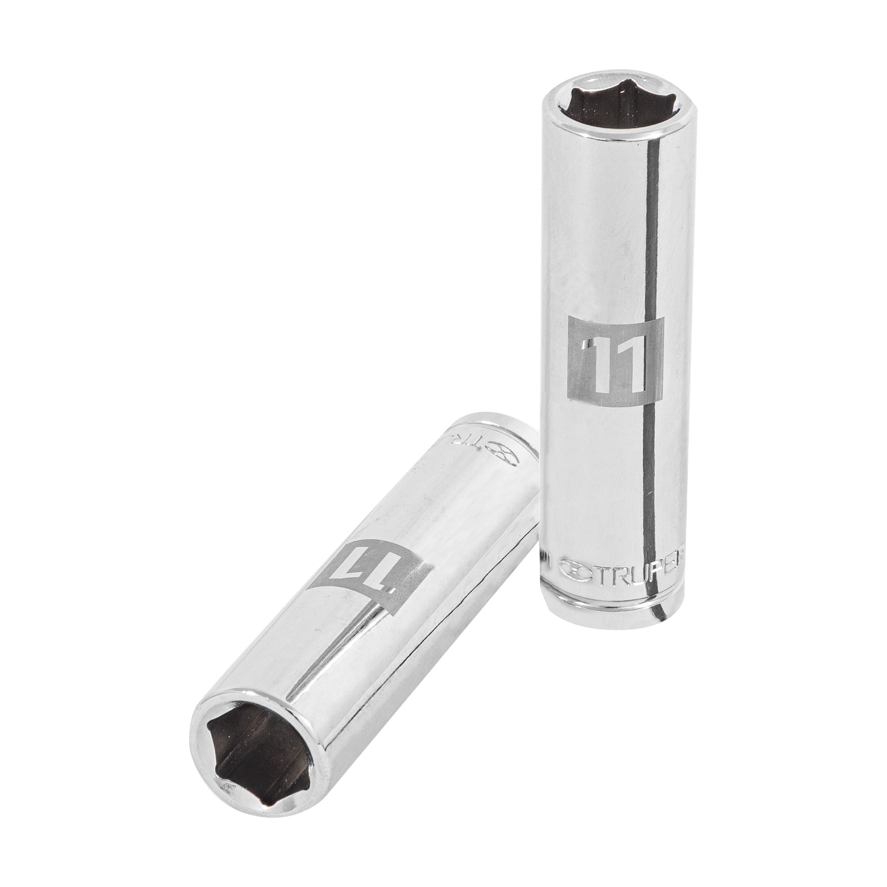 Truper D-3811-HM-L, Dado de 6 puntas, largo, cuadro 3/8″ de 11 mm