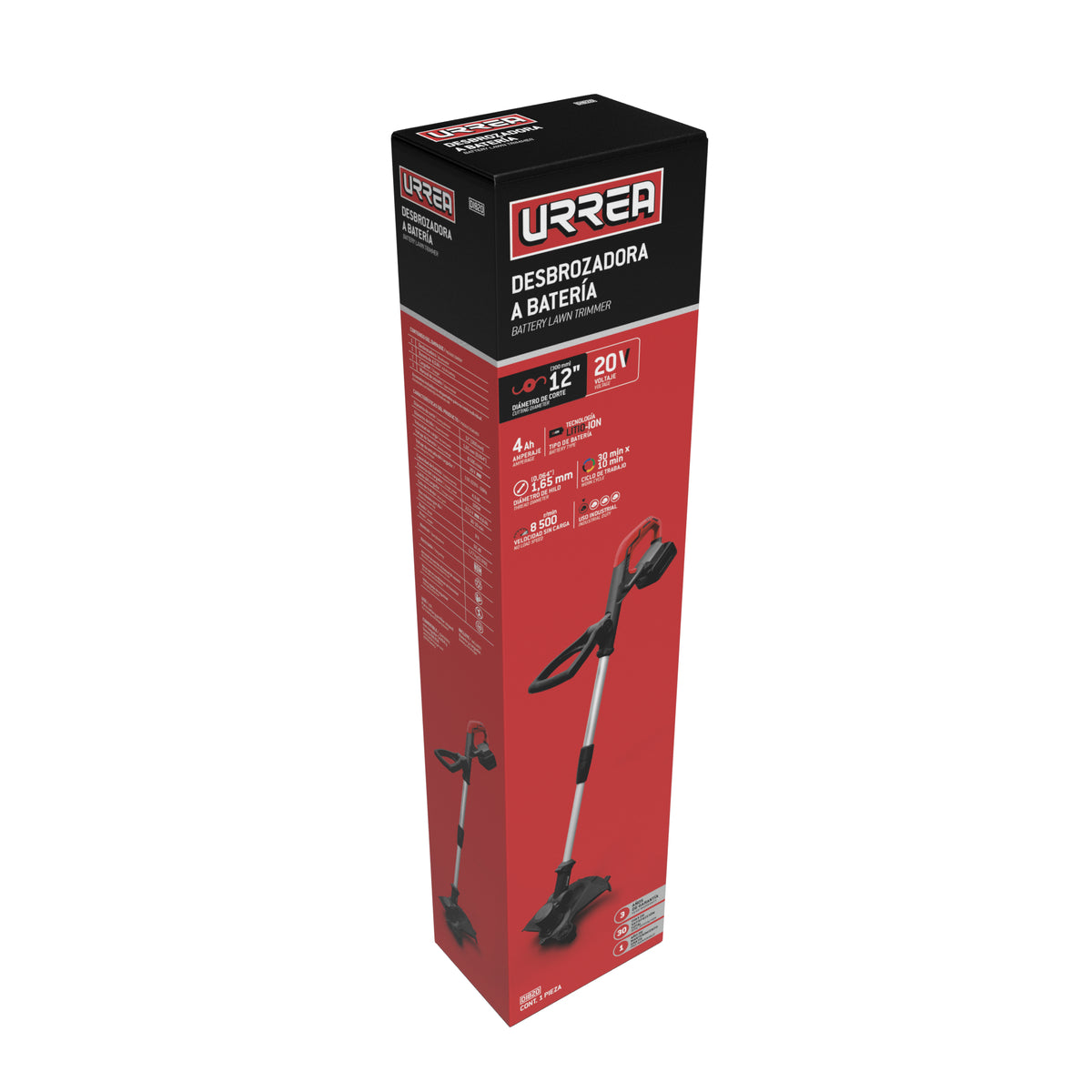 Desbrozadora 17" a batería Litio-ion 20 V Urrea