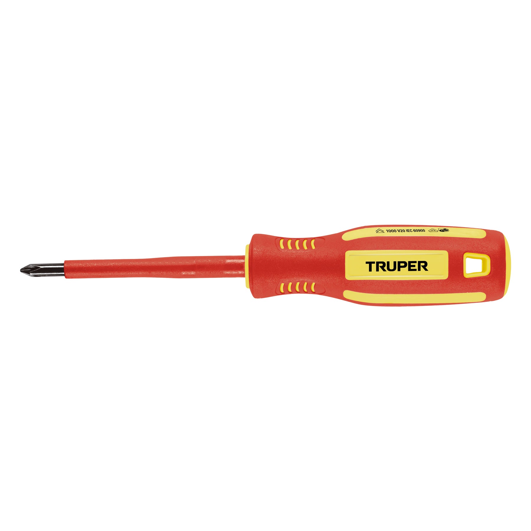 Truper DP-3/16X3D, Desarmador dieléctrico de cruz 3/16″ x 3″