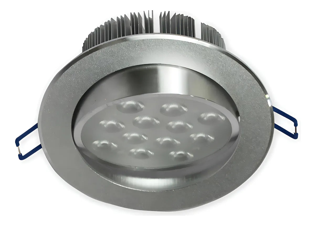 ADIR 1939-B Luminario Empotrable Dirigible de 12 W, color Blanco