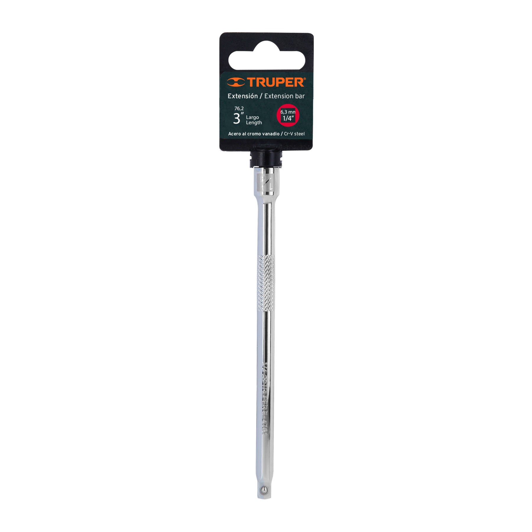 Truper E-4761, Extensión de 6″ para matraca para dados cuadro 1/4″