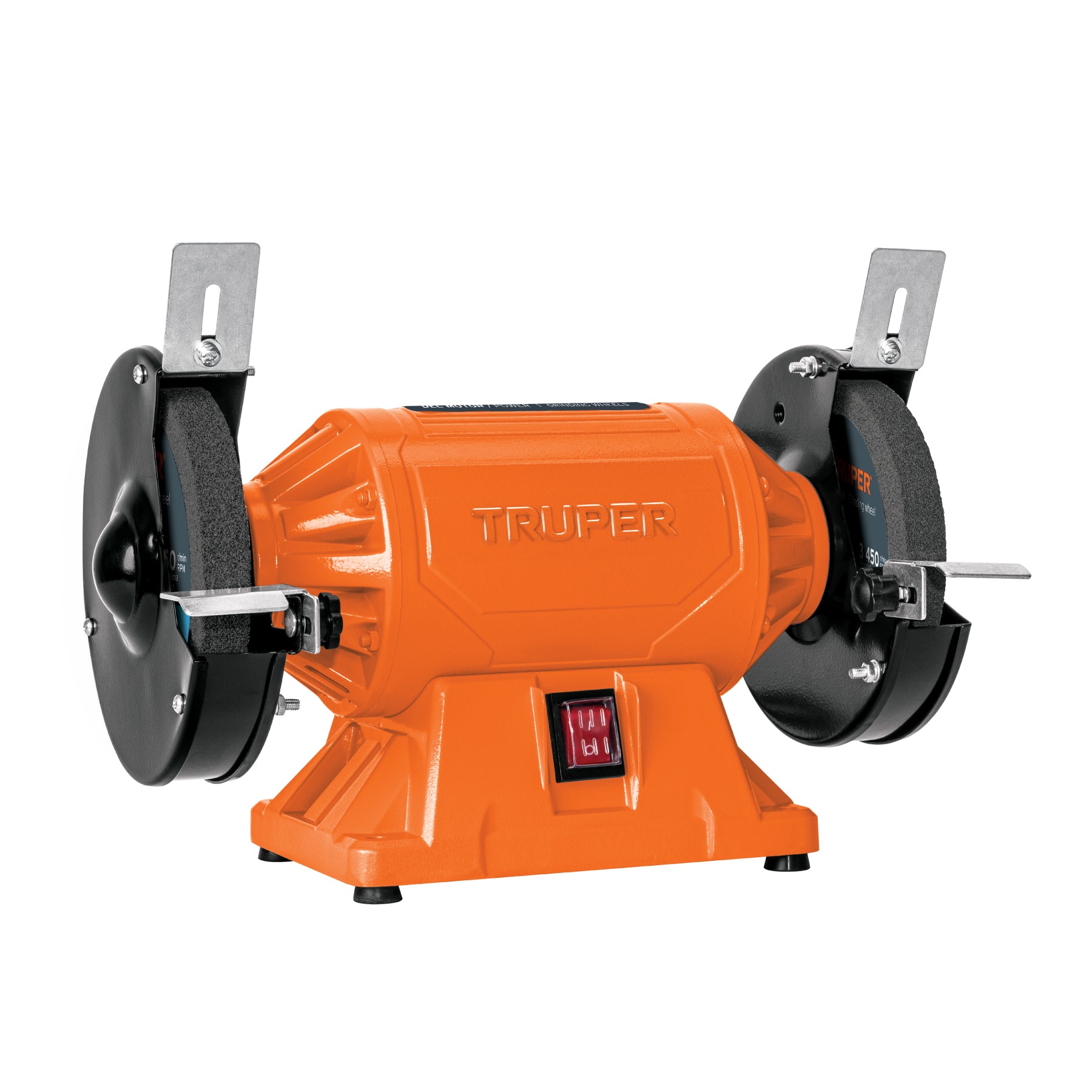 Esmeril de banco de 6" de 1/2 HP (370 W), TRUPER EBA-6