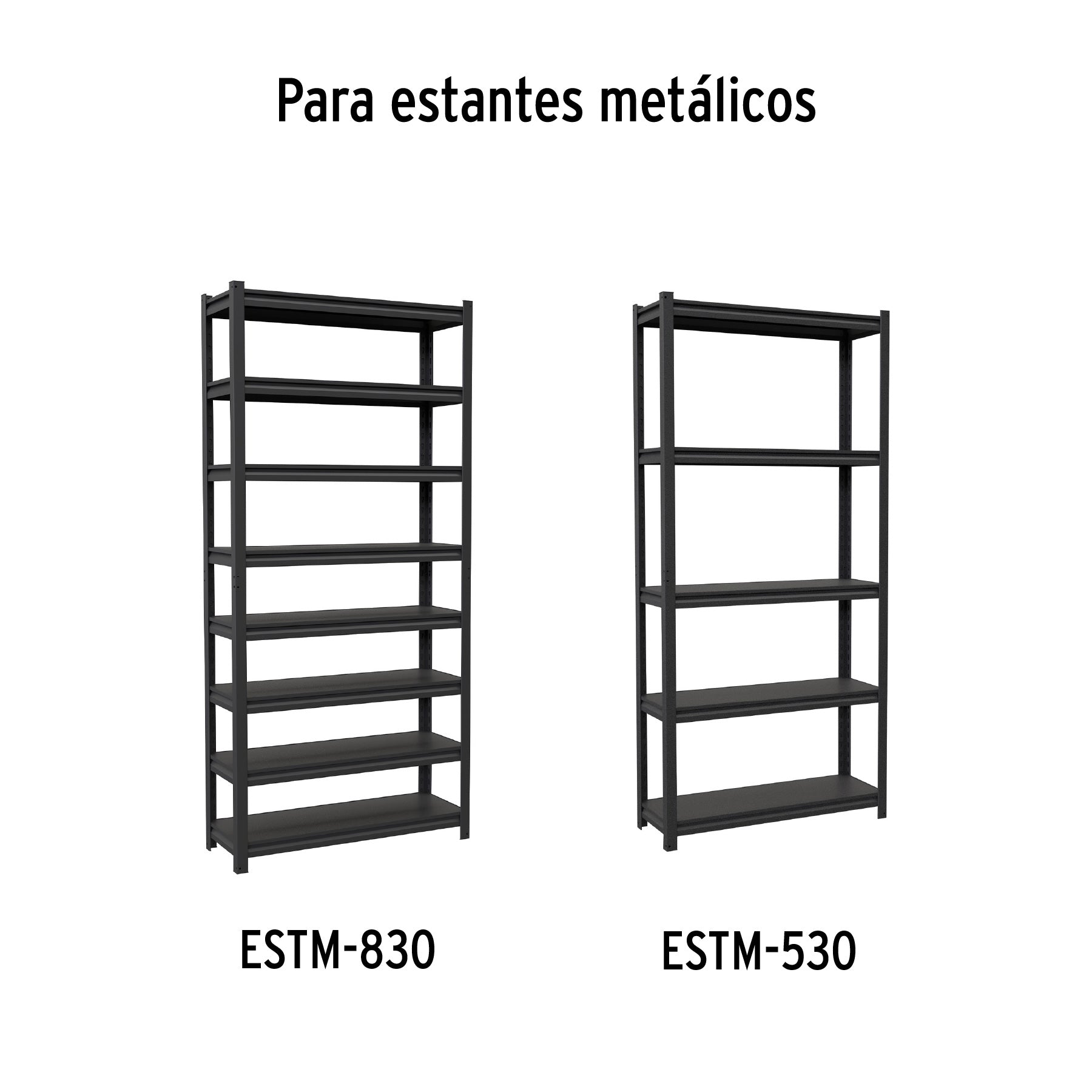 Repisa metálica de 30x85 para ESTM-530 y ESTM-830, TRUPER