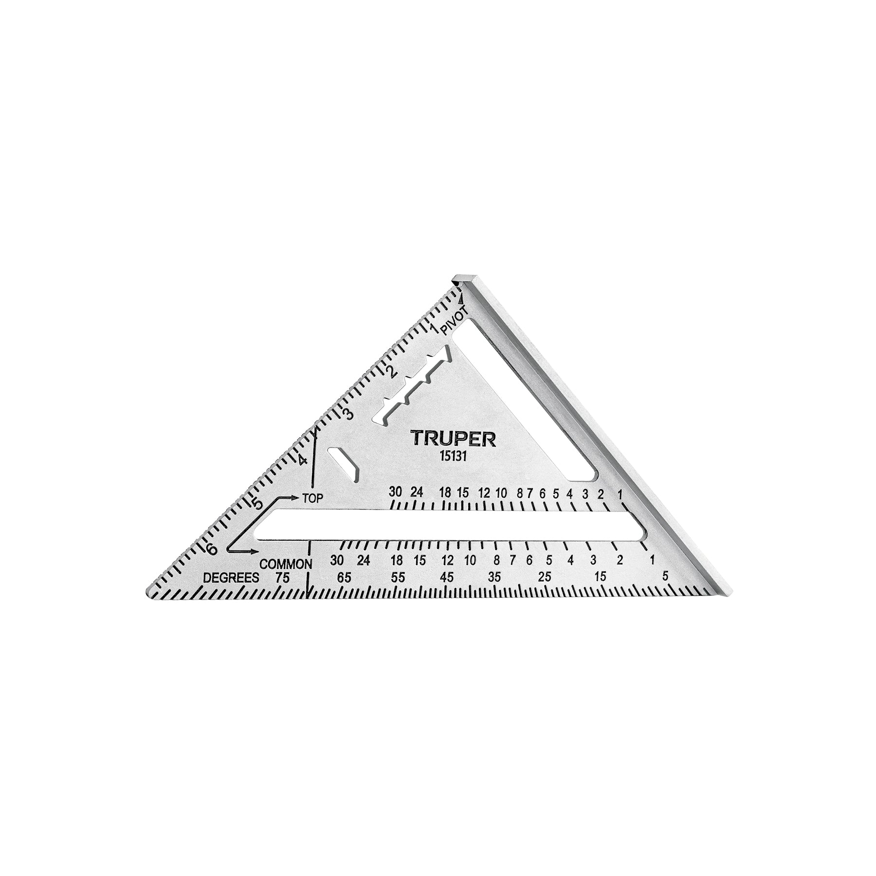Truper ET-7A, Escuadra 7″ de aluminio para muros de yeso