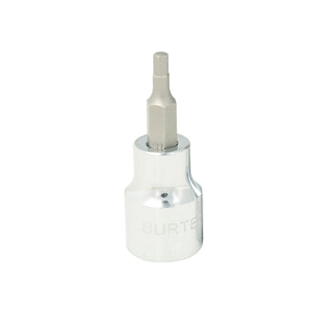 Dado con punta hexagonal cuadro de 3/8", en pulgadas, 1/4 Surtek