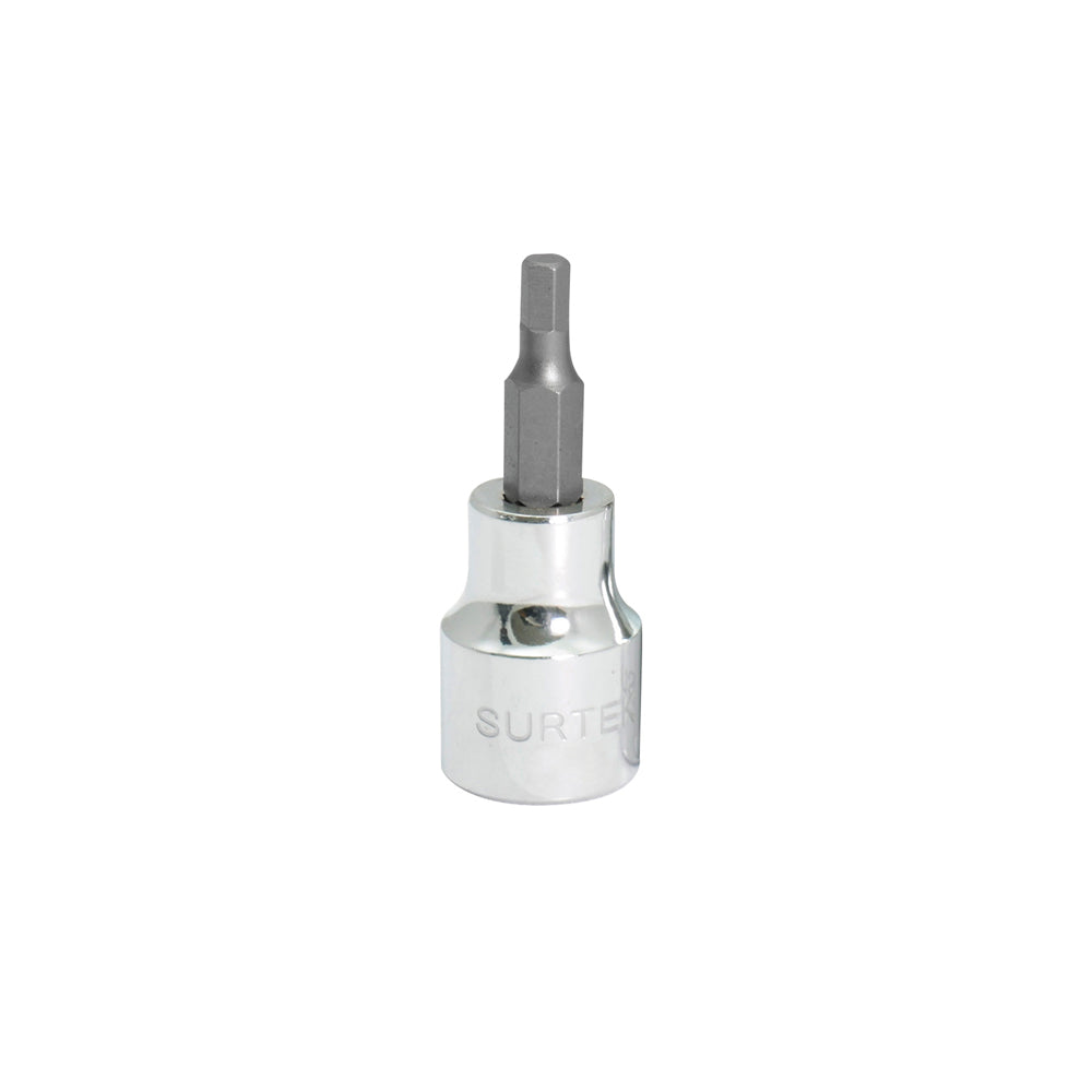Dado con punta hexagonal cuadro de 3/8", métrico, 10 mm Surtek