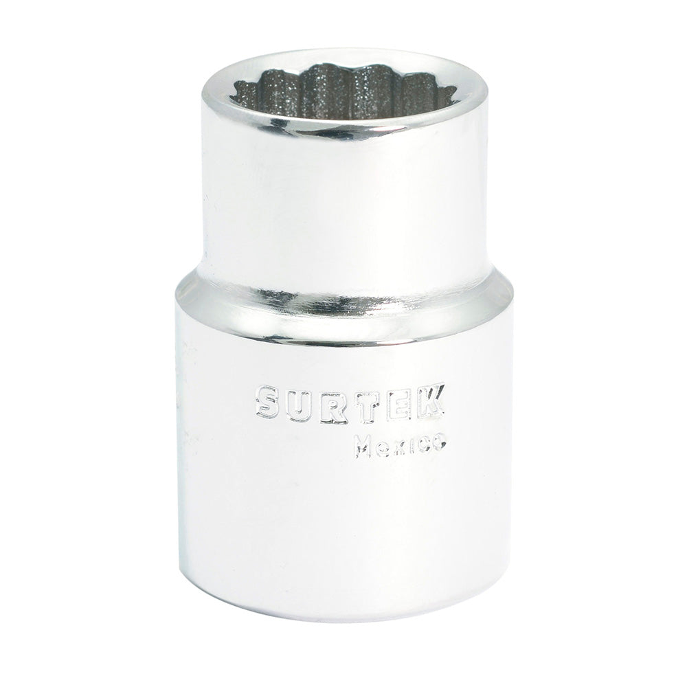 Dado cuadro de 3/4", 12 puntas, en pulgadas, 13/16" Surtek