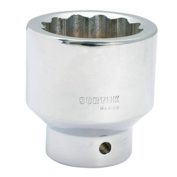 Dado cuadro de 3/4", 12 puntas, en pulgadas, 1-13/16" Surtek