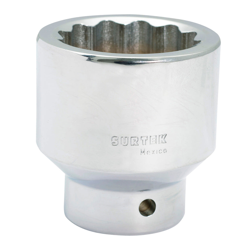 Dado cuadro de 3/4", 12 puntas, en pulgadas, 1-7/8" Surtek