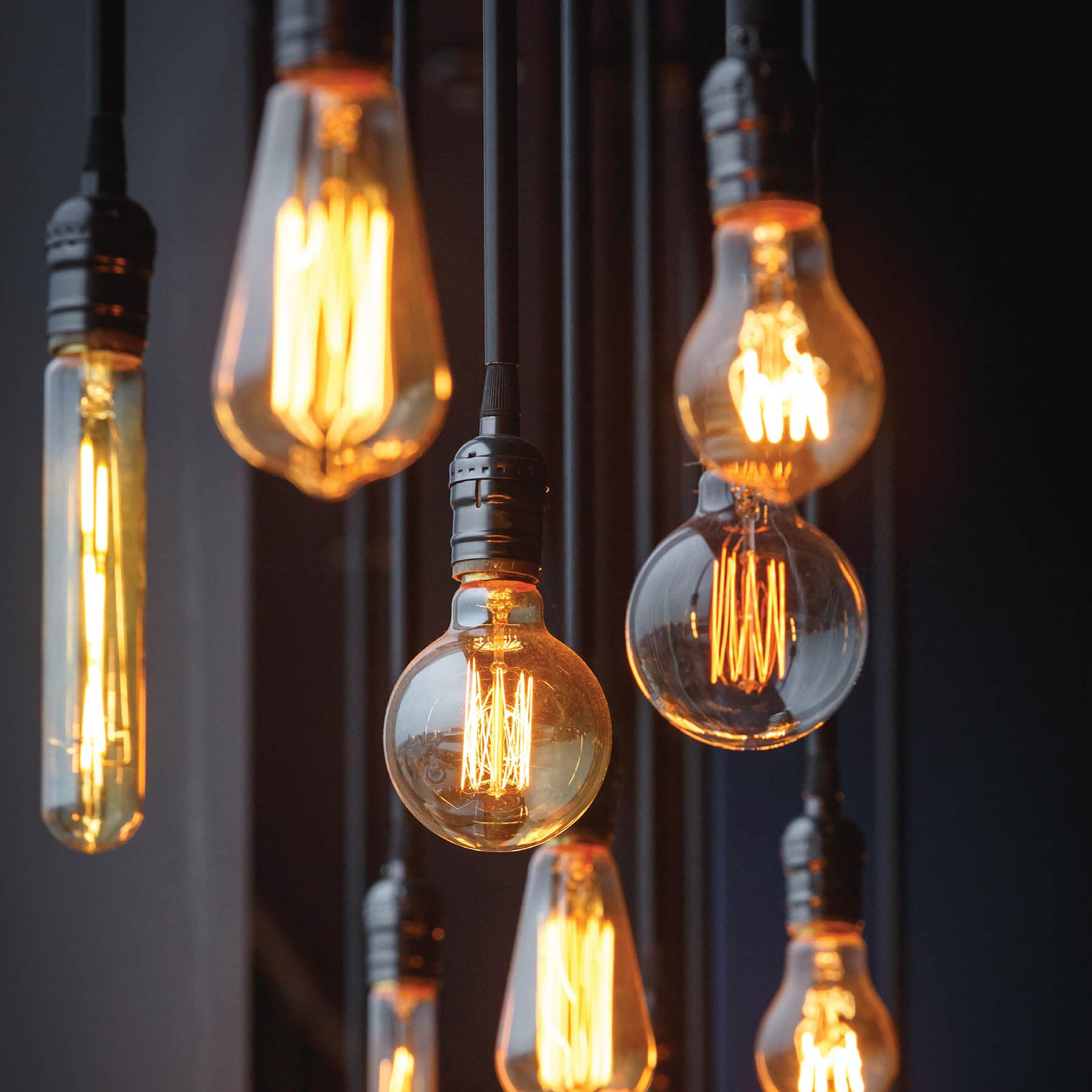 Volteck Lámpara incandescente vintage, 40W, Edison