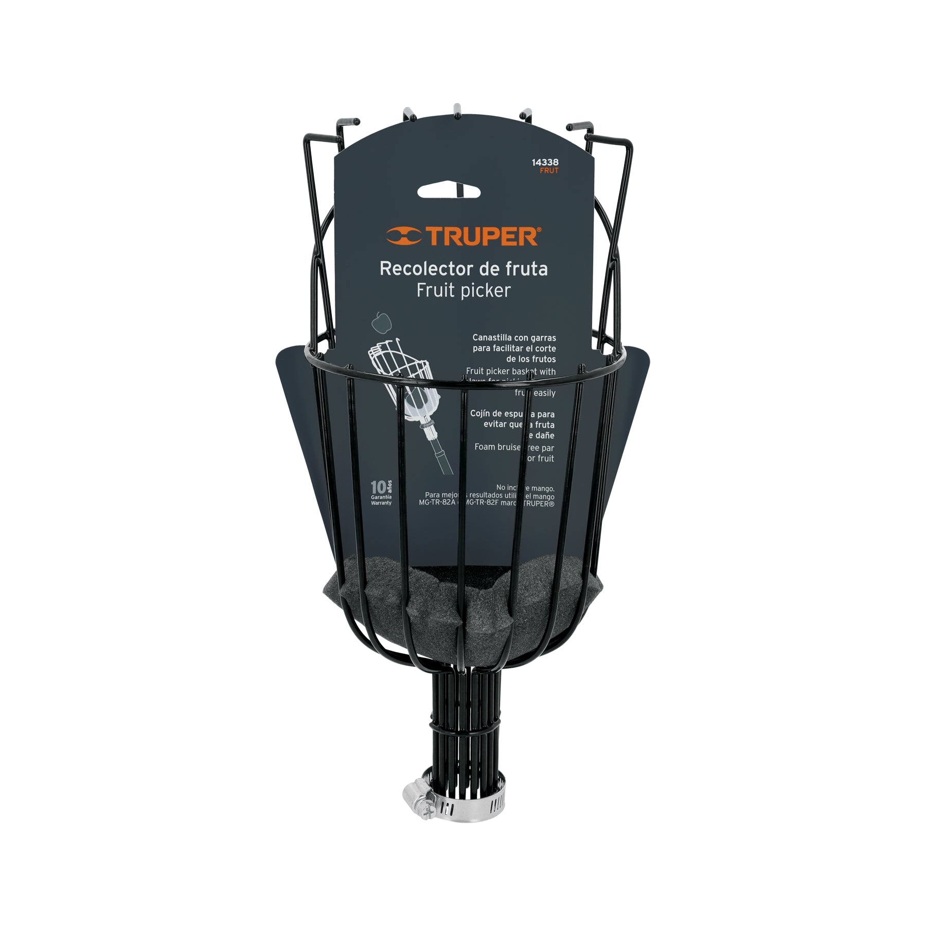 Truper FRUT, Recolector de fruta, sin mango