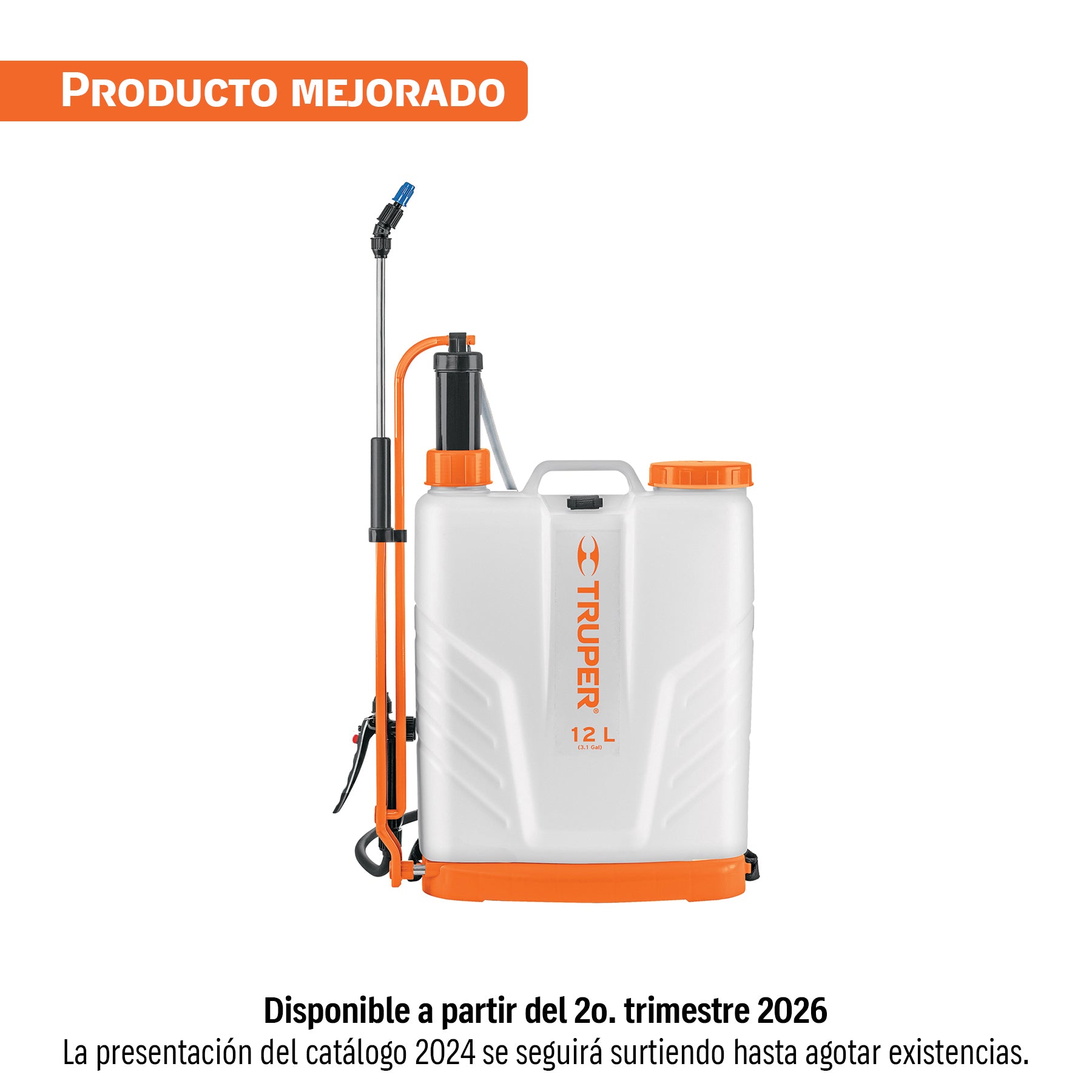 Fumigador de 12 L manual de mochila, TRUPER FUM-12