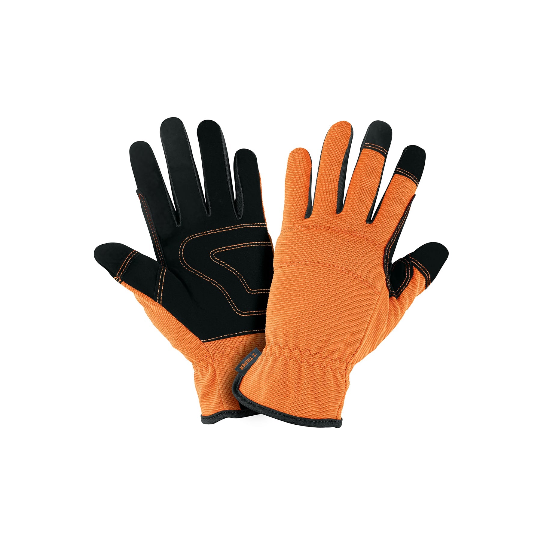 Truper GU-615, Guantes para mecánico, palma reforzada