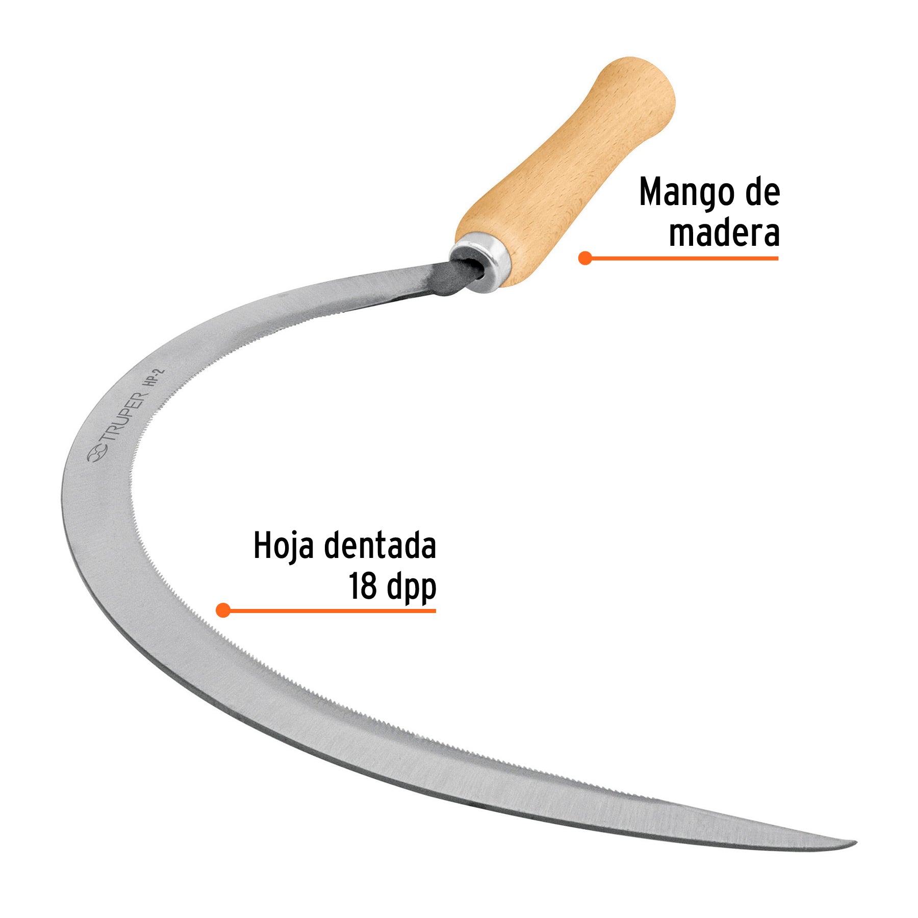 Truper HP-2, Hoz dentada # 2