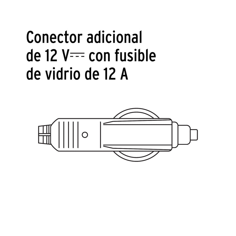 Truper INCO-120, Inversor de corriente 120 W tipo vaso 2 puertos USB - Carzamo.com