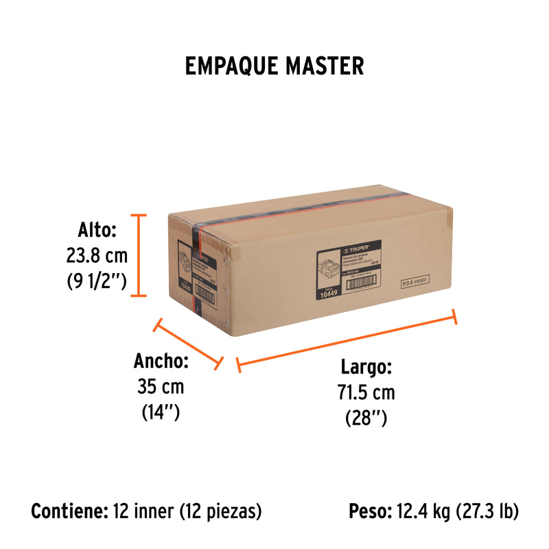 Truper INCO-400, Inversor de corriente 400 W, con adaptador de caiman - Carzamo.com