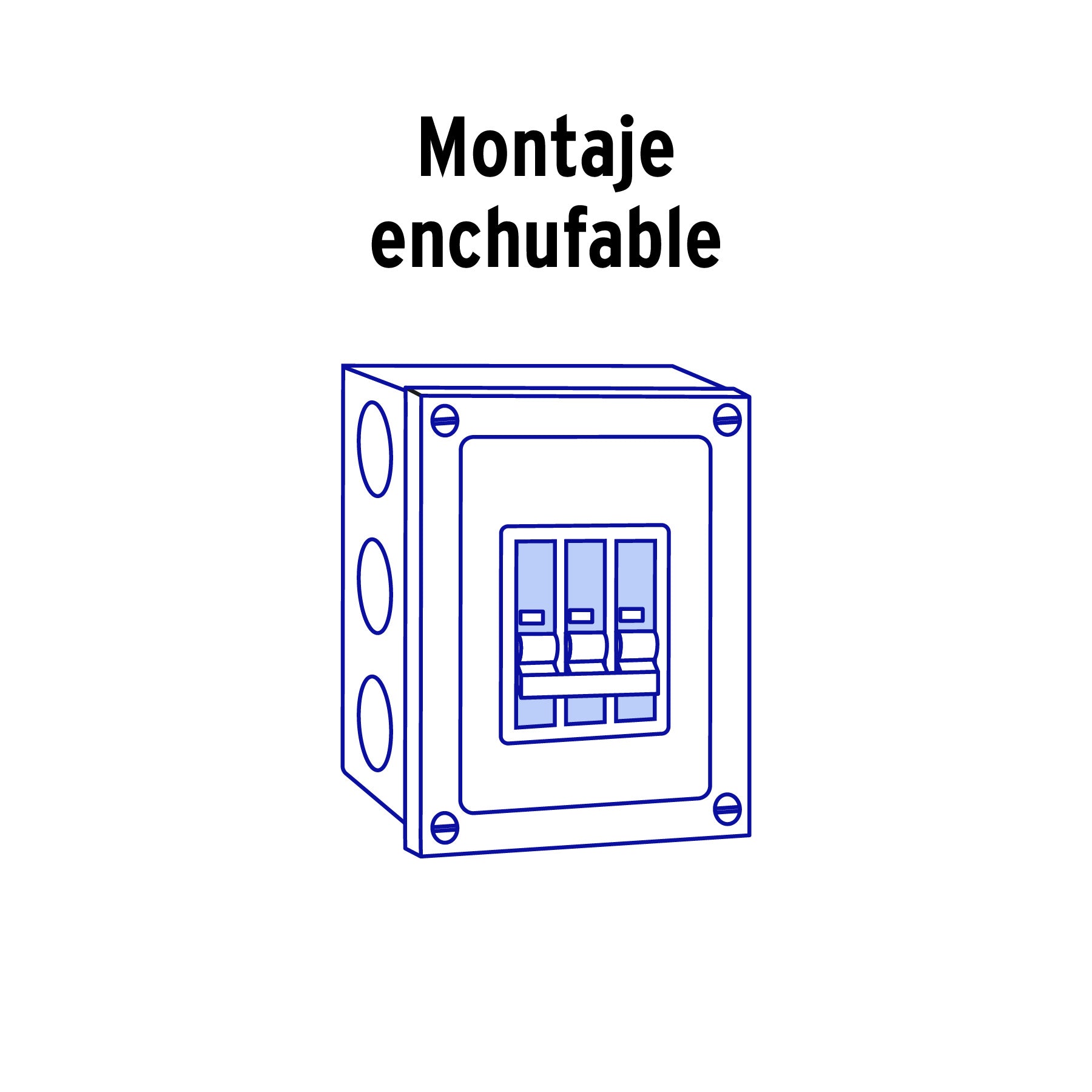Volteck IT-330, Interruptor termomagnético 3 polos 30 A
