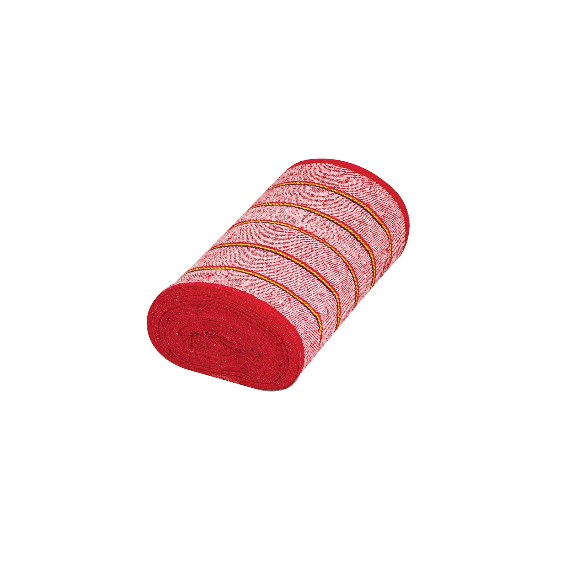 Rollo de Jerga Roja Klintek JER-25R Sarga Gruesa 25 m para Limpieza General