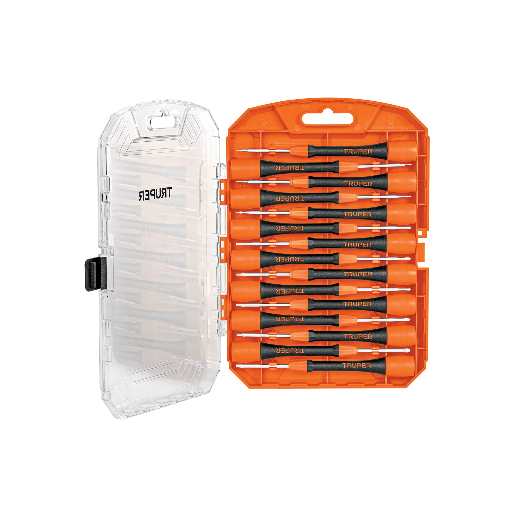 Truper JOY-15, Juego con desarmadores de precisión, 15 piezas