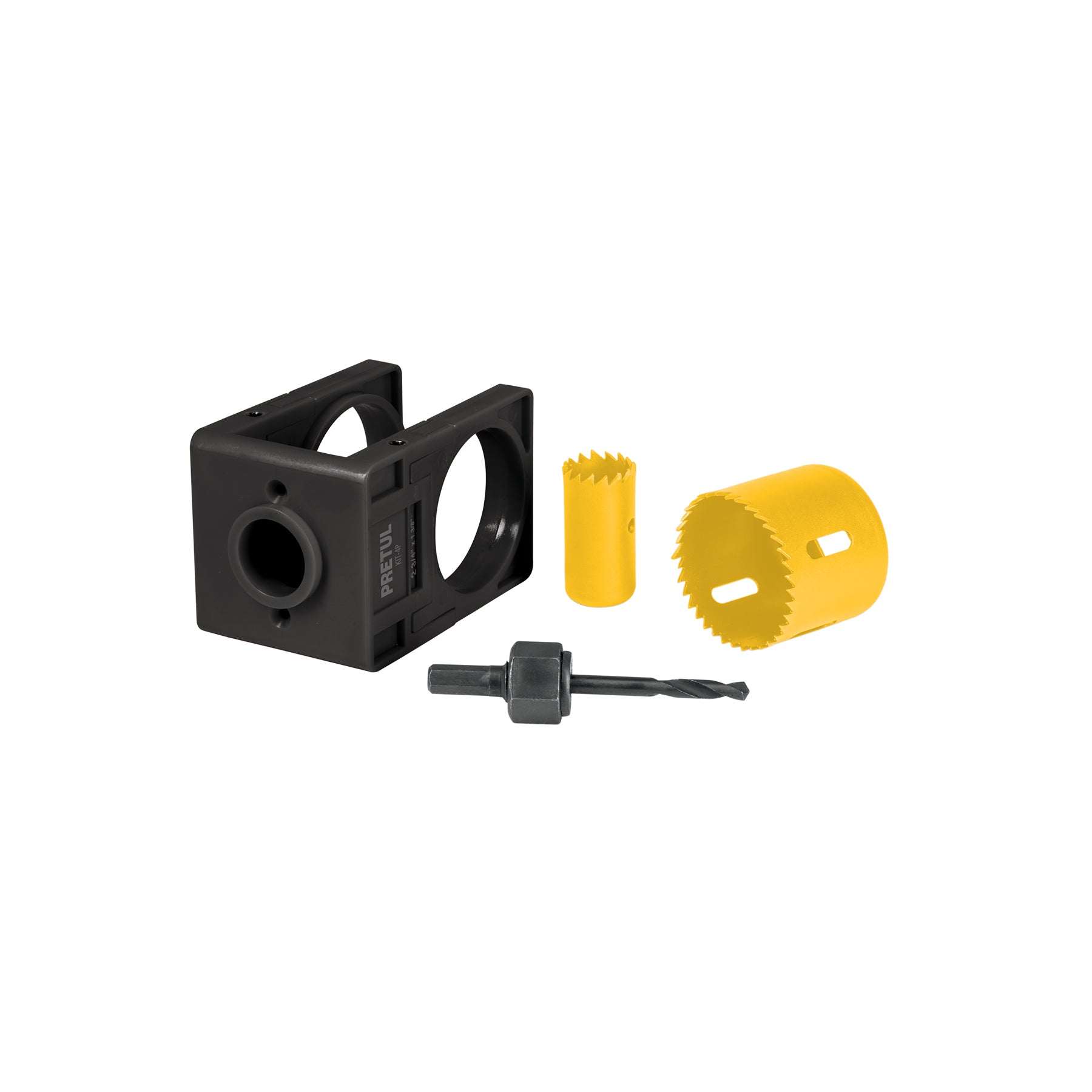 Pretul Kit-4p, Juego para instalar cerraduras, 4 pzas, Pretul